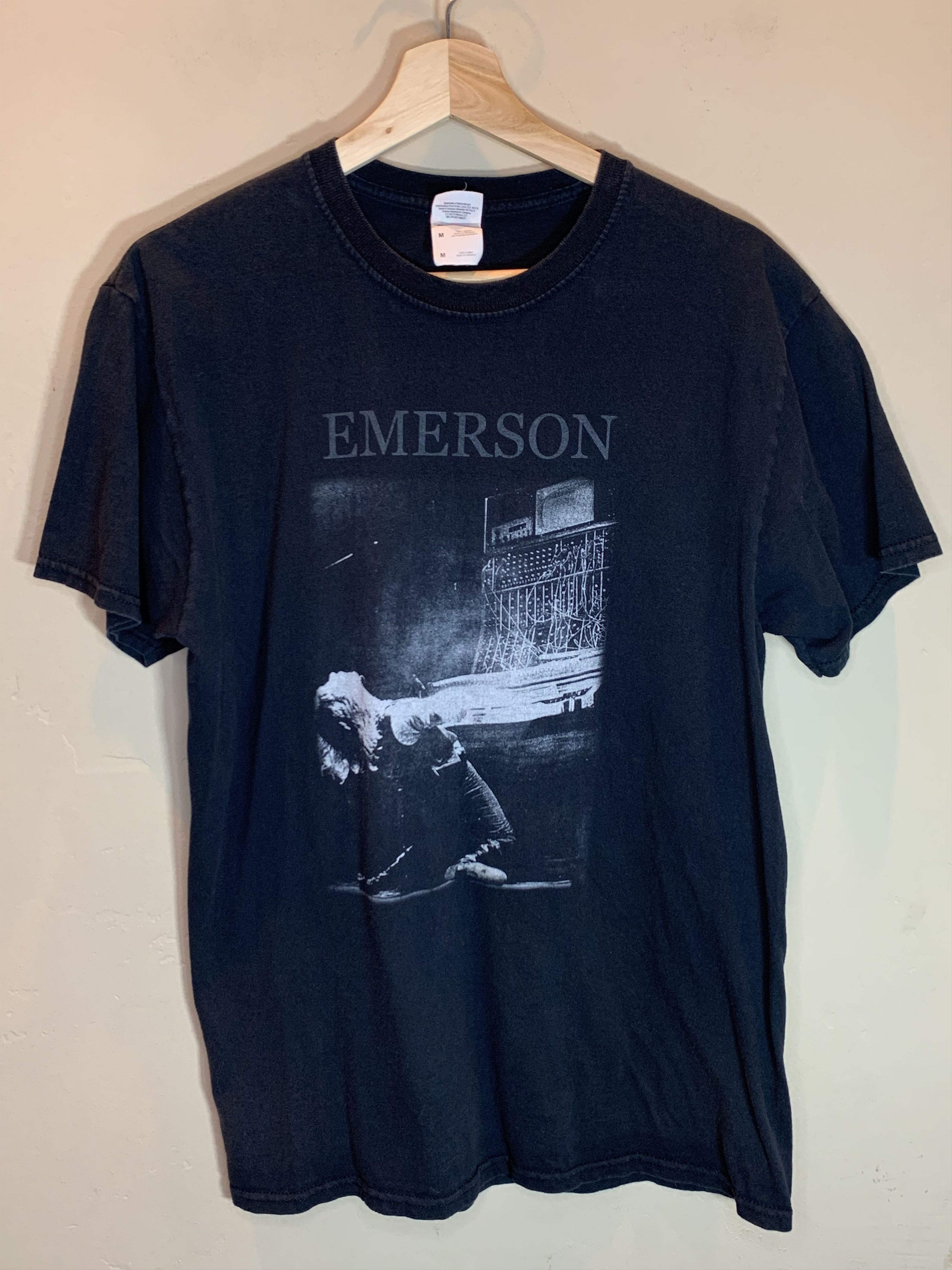 Band Tees *RARE* Vintage Keith Emerson Lake Palmer Rock Band Art Shirt Size US M / EU 48-50 / 2 - 1 Thumbnail