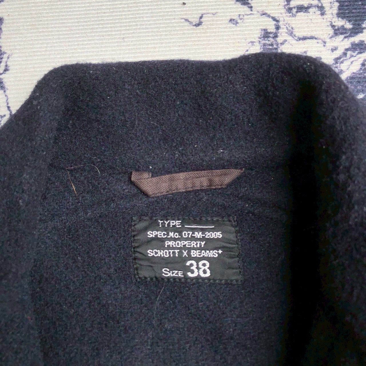 Schott Schott x Beams Wool Jacket Black Japan Size US S / EU 44-46 / 1 - 4 Thumbnail