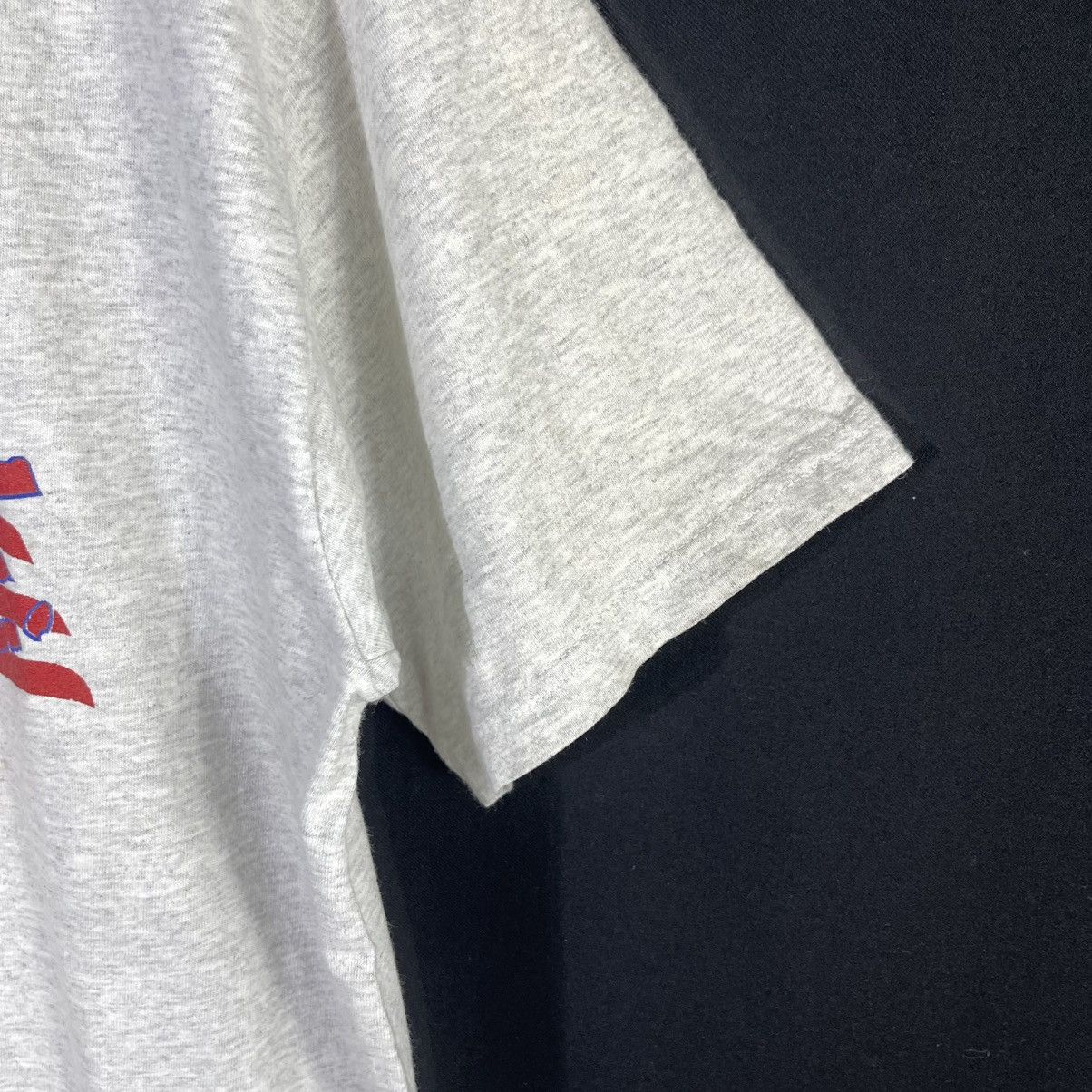 Anvil × D.A.R.E × Vintage Rare! Vintage 90s Abraham Lincoln DARE Tshirt Size US L / EU 52-54 / 3 - 5 Thumbnail