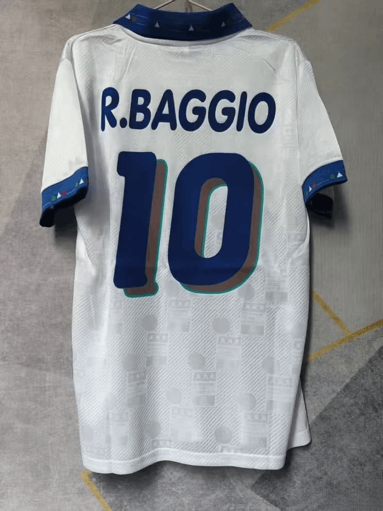 Other 1994 World Cup Italy 10 Roberto Baggio Jersey Size US L / EU 52-54 / 3 - 2 Thumbnail