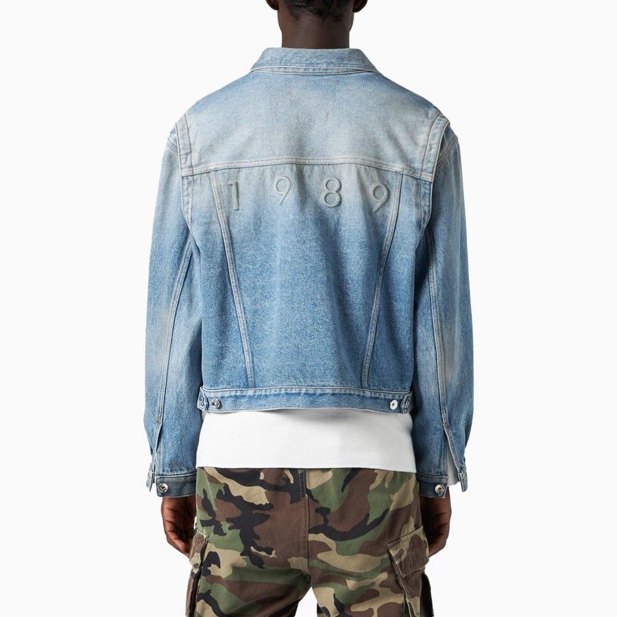 1989 STUDIO o1d2blof1124 Denim Jacket in Light Blue Size US L / EU 52-54 / 3 - 6 Thumbnail
