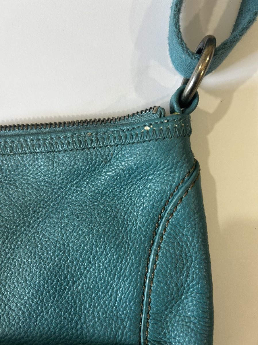 The Sak The Sak Turquoise Lucia Crossbody Leather Handbag Size ONE SIZE - 7 Thumbnail