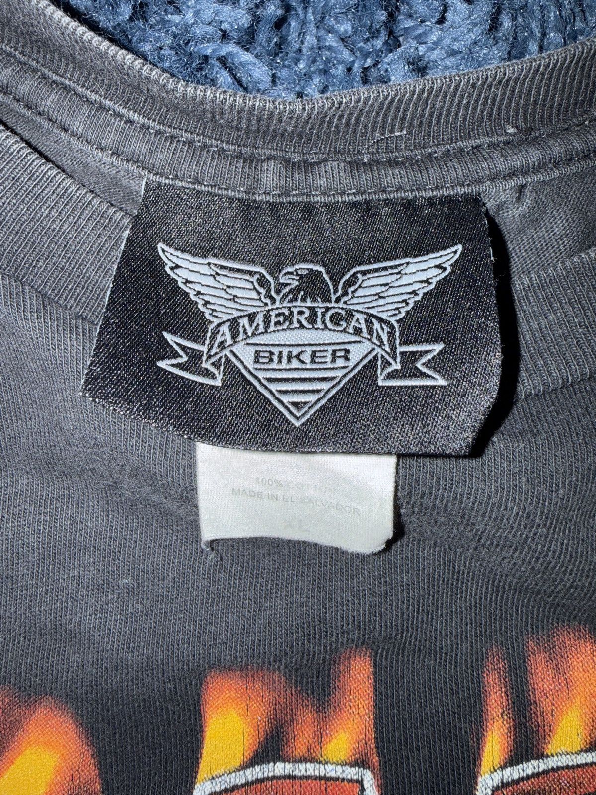 Other American Biker freedom of the open road vintage shirt Size US XL / EU 56 / 4 - 2 Thumbnail