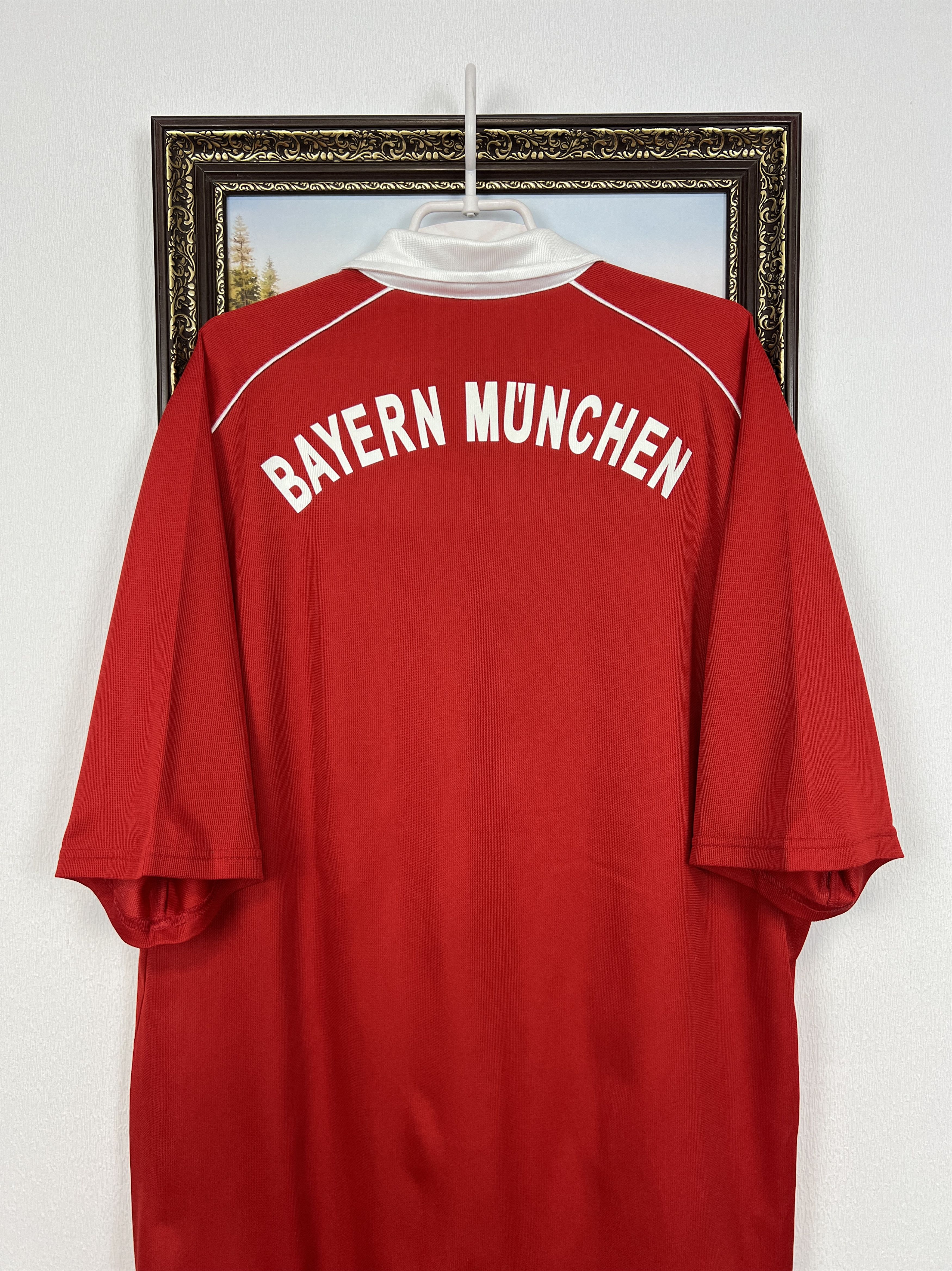 Adidas Bayern Munich football shirt Soccer Jersey Tee Hype Size US XL / EU 56 / 4 - 13 Thumbnail