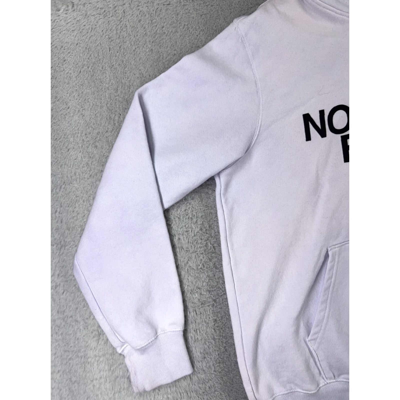 The North Face The North Face Hoodie Mens Medium Pullover Logo Pocket Crew Neck Cotton Purple Spin Size US M / EU 48-50 / 2 - 6 Thumbnail
