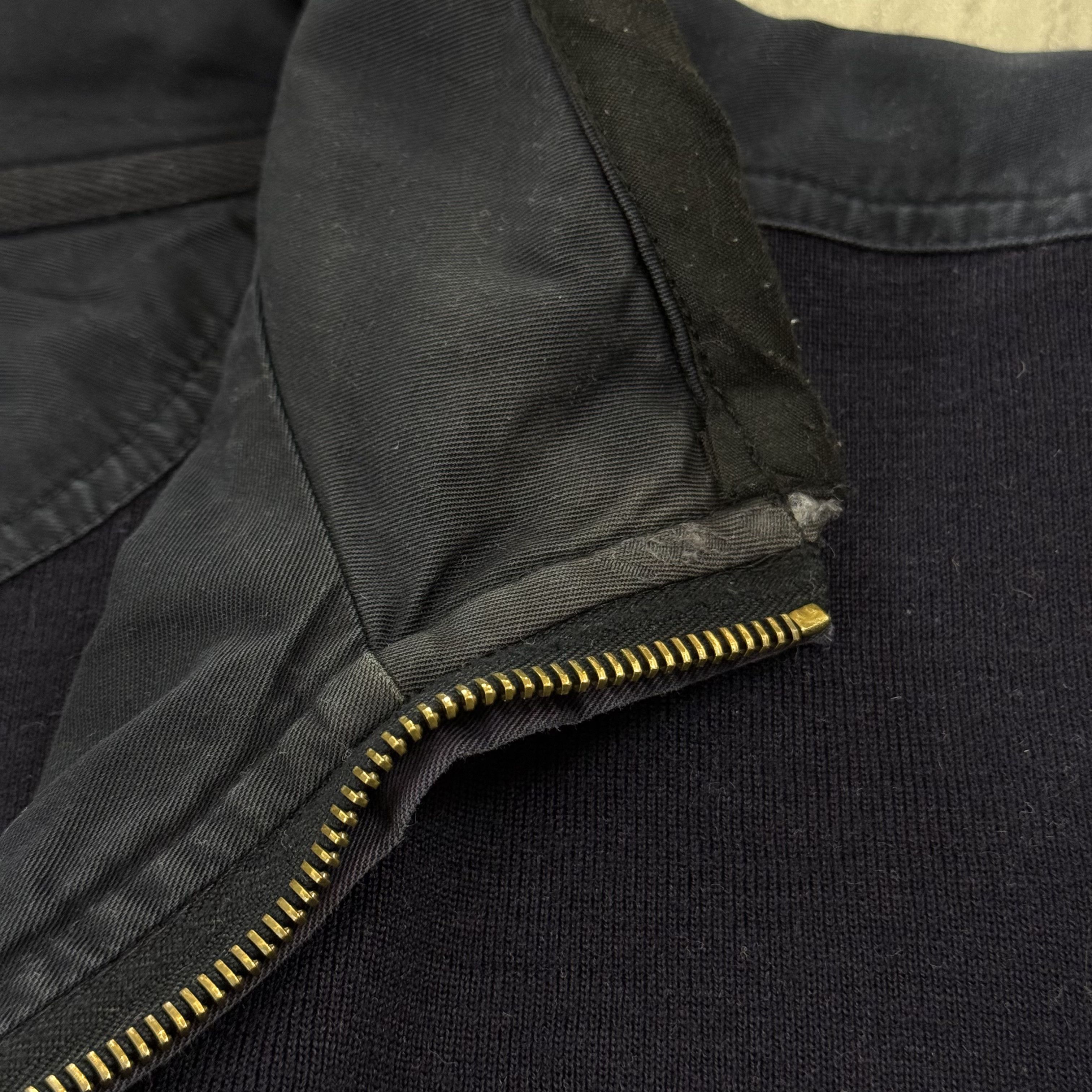 Paul & Shark Vintage Paul & Shark 90s Half Zip Blue Sweater Size US L / EU 52-54 / 3 - 12 Thumbnail