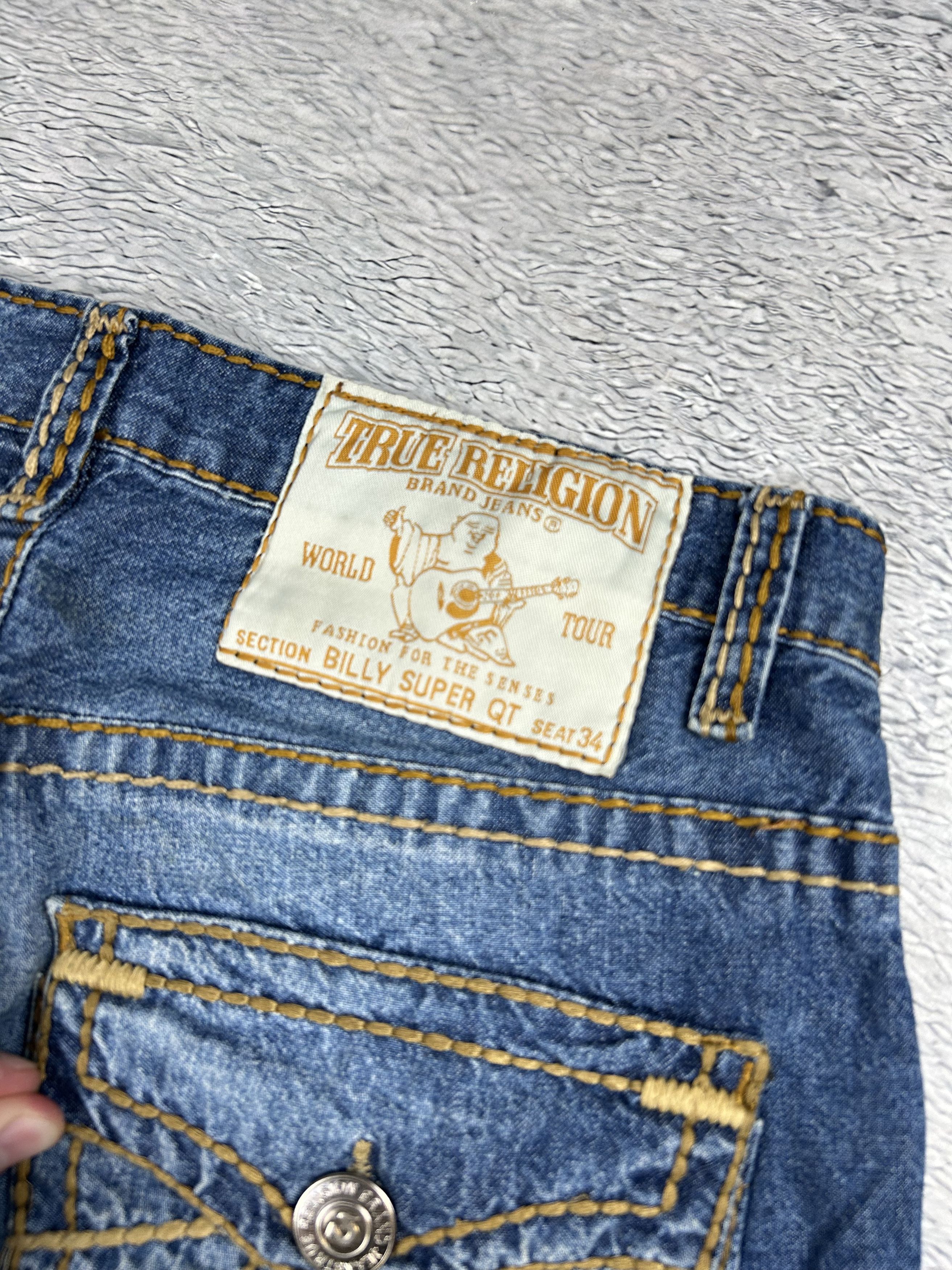 JNCO × True Religion × Vintage True Religion jeans Baggy Drill Streetwear Rare Oldmoney Size US 33 - 6 Thumbnail
