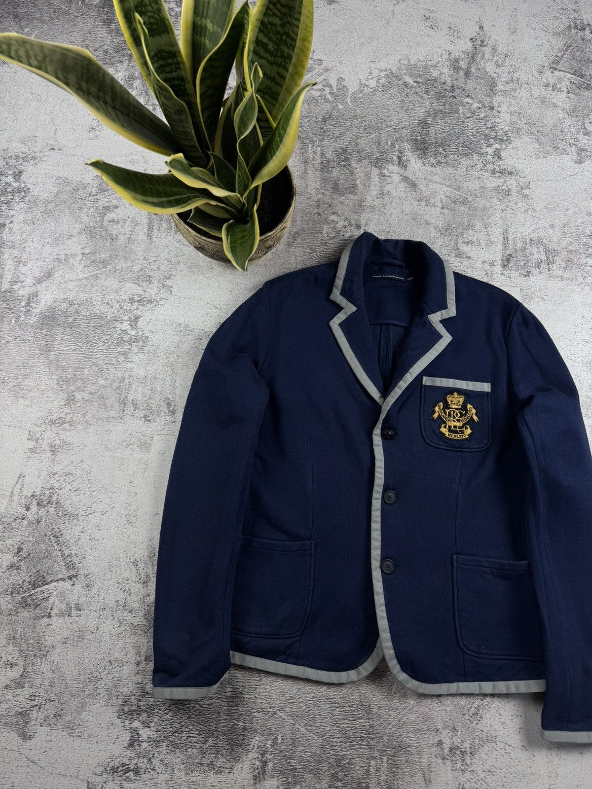 Ralph Lauren Sport Polo Ralph Lauren Sport Varsity Large Blazer Coat Jacket Size L / US 10 / IT 46 - 2 Thumbnail