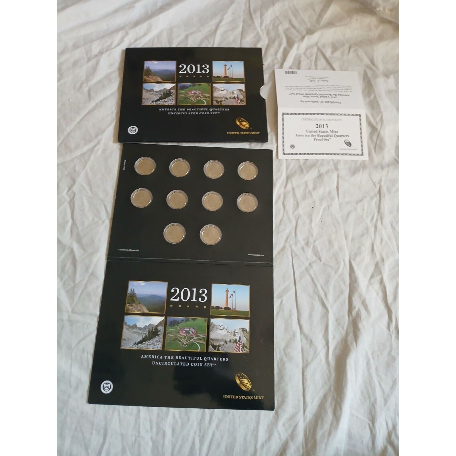 & Other Stories 2013 United states Mint America The Beautiful Quarters Size ONE SIZE - 1 Thumbnail