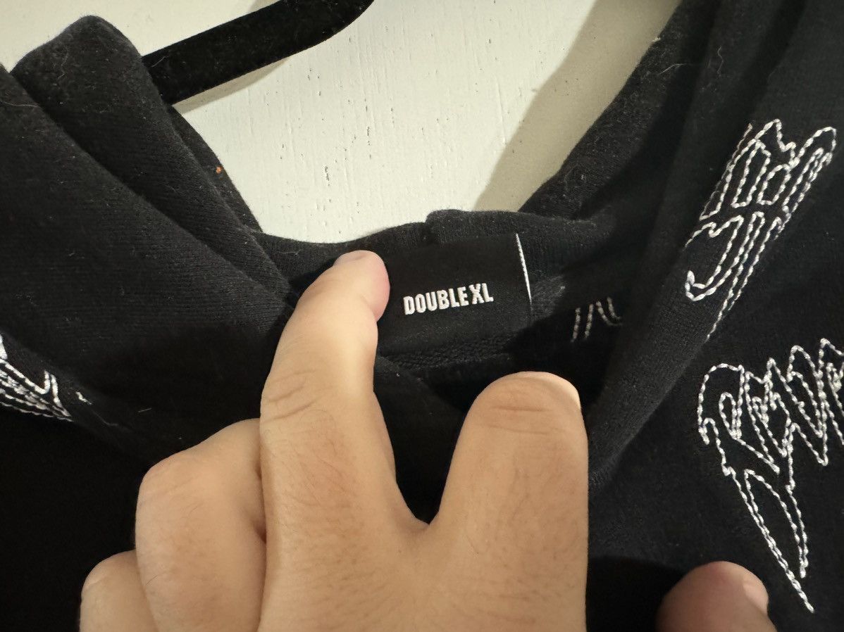 Revenge Revenge Embroidered multi-logo hoodie Size US XXL / EU 58 / 5 - 3 Thumbnail