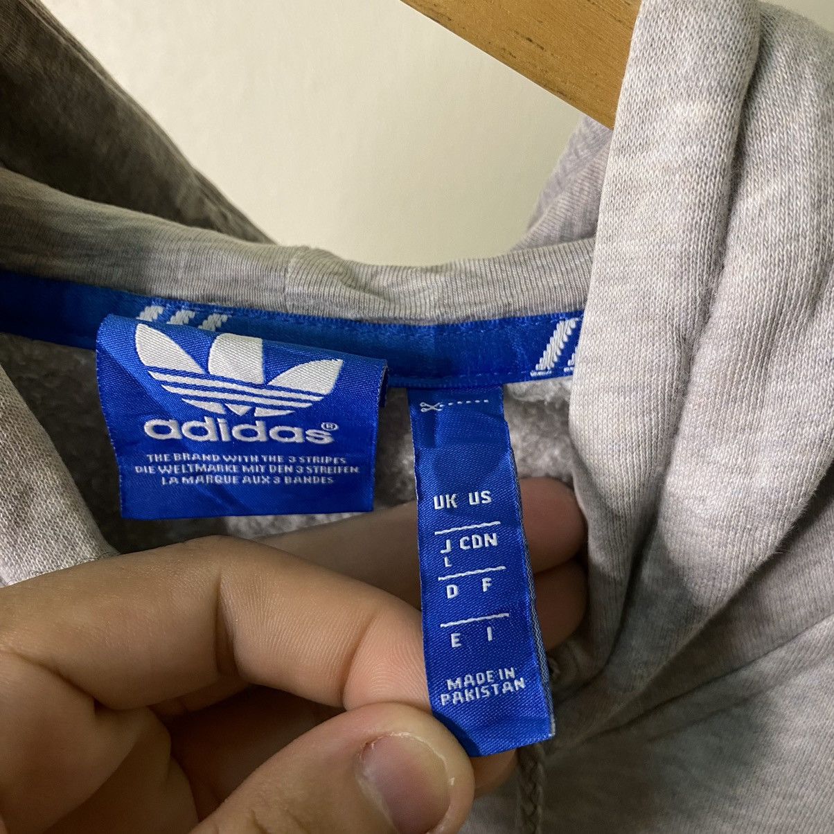 Adidas Vintage Y2K Adidas Big Logo Pullover Hoodie Size US M / EU 48-50 / 2 - 5 Thumbnail