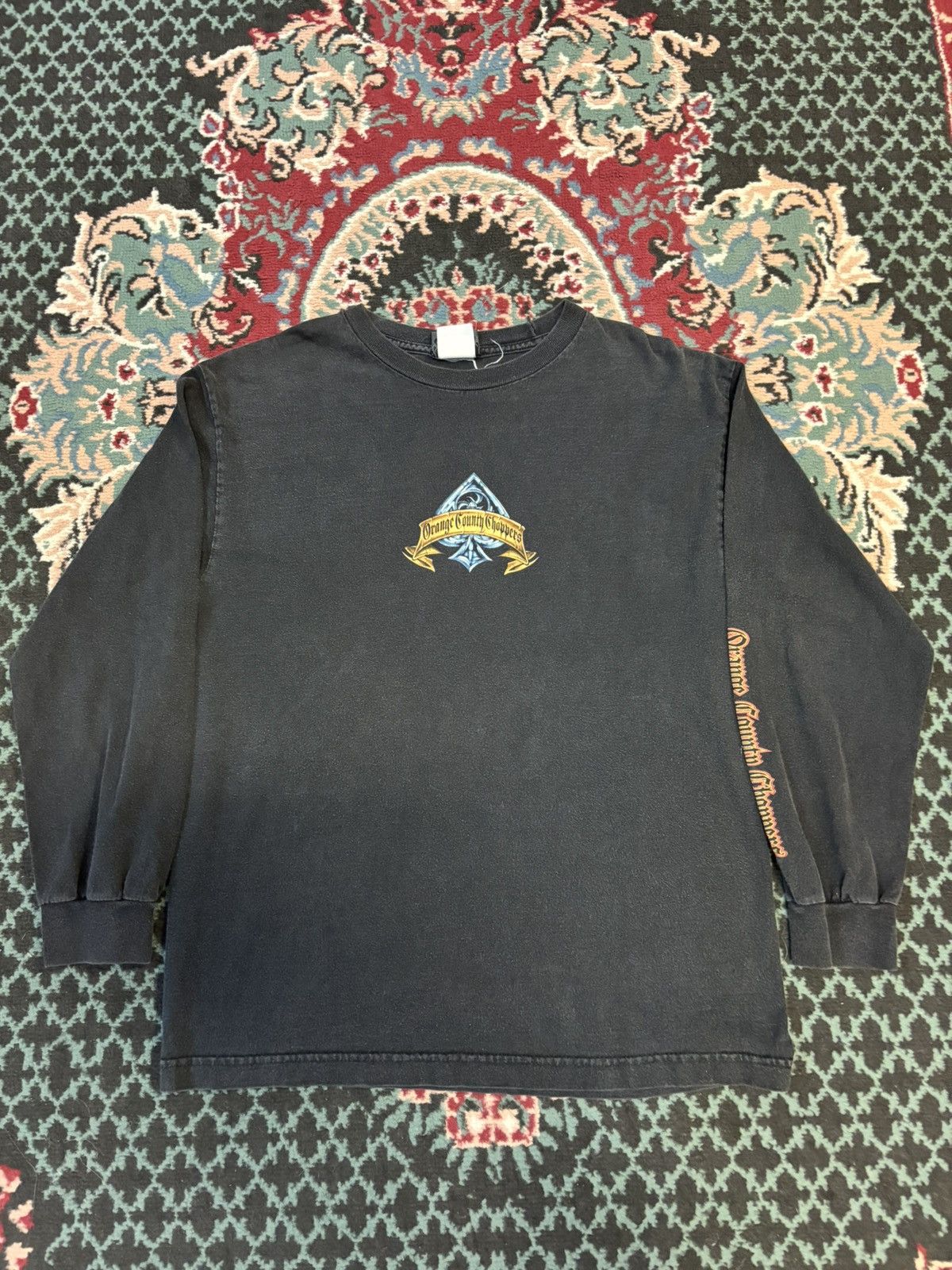 Vintage Vintage Orange County Choppers Biker Longsleeve Size US M / EU 48-50 / 2 - 6 Thumbnail