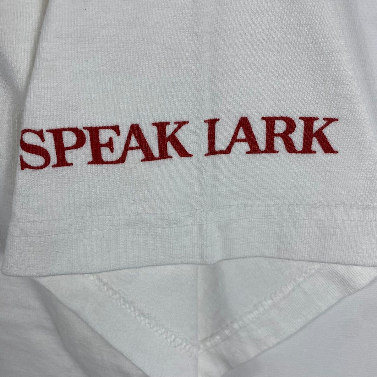 Vintage Vintage 90's SPEAK LARK Graphic Promo Tee Shirt Large Size Size US L / EU 52-54 / 3 - 3 Thumbnail