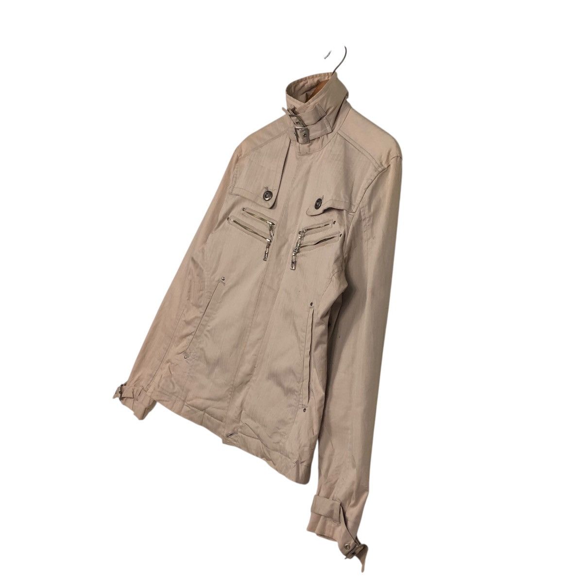 Japanese Brand Bomber Biker Jacket Punk Style Semantic Design Issey Miyake Size US L / EU 52-54 / 3 - 3 Thumbnail