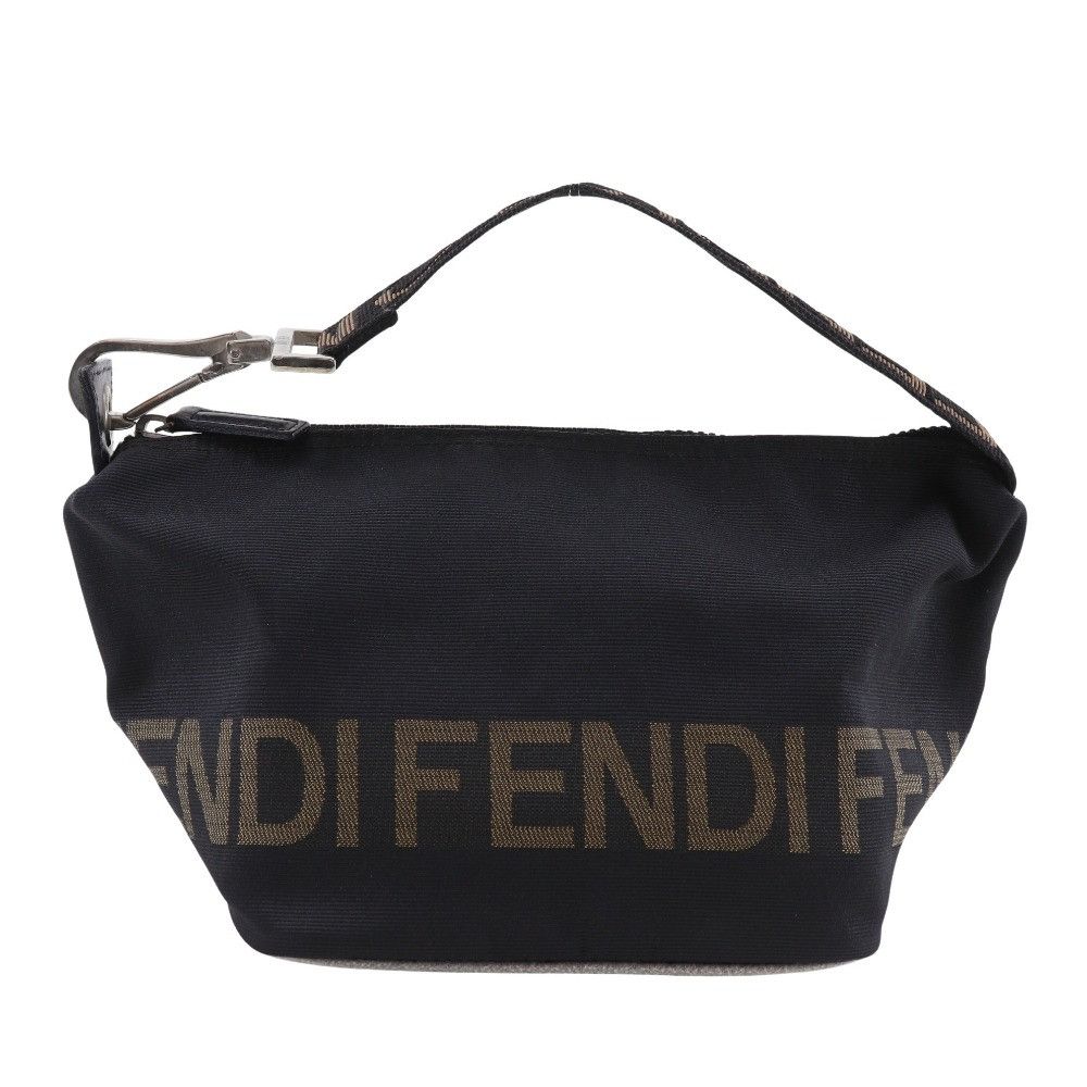 Fendi Fendi Fendi Logo Nylon Canvas Handbag Canvas Handbag DUTY FREE for USA Size ONE SIZE - 1 Thumbnail