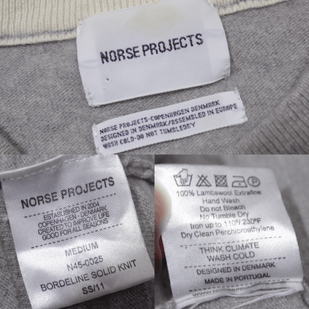 Norse Projects Bordeline Solid Knit Sweater Size US M / EU 48-50 / 2 - 7 Thumbnail