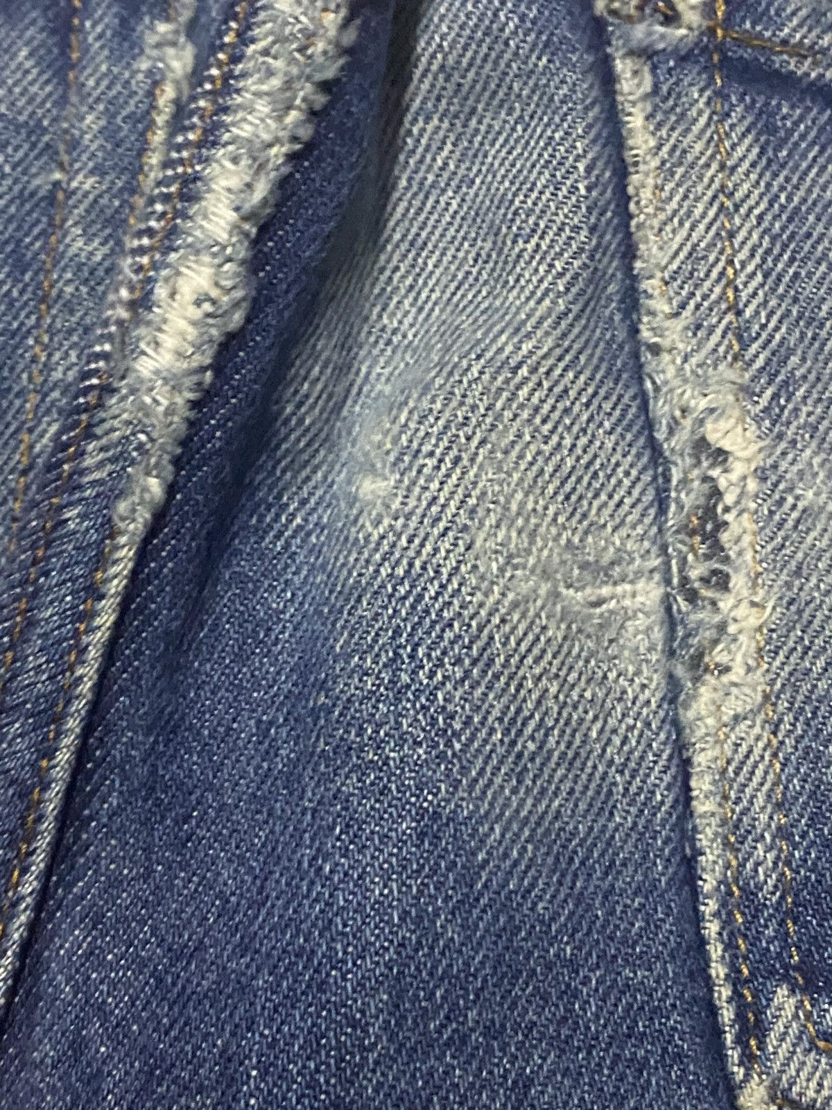 A.P.C. Vintage Apc Petit New Standard Blue Distressed Skinny Jeans Size US 30 / EU 46 - 12 Thumbnail