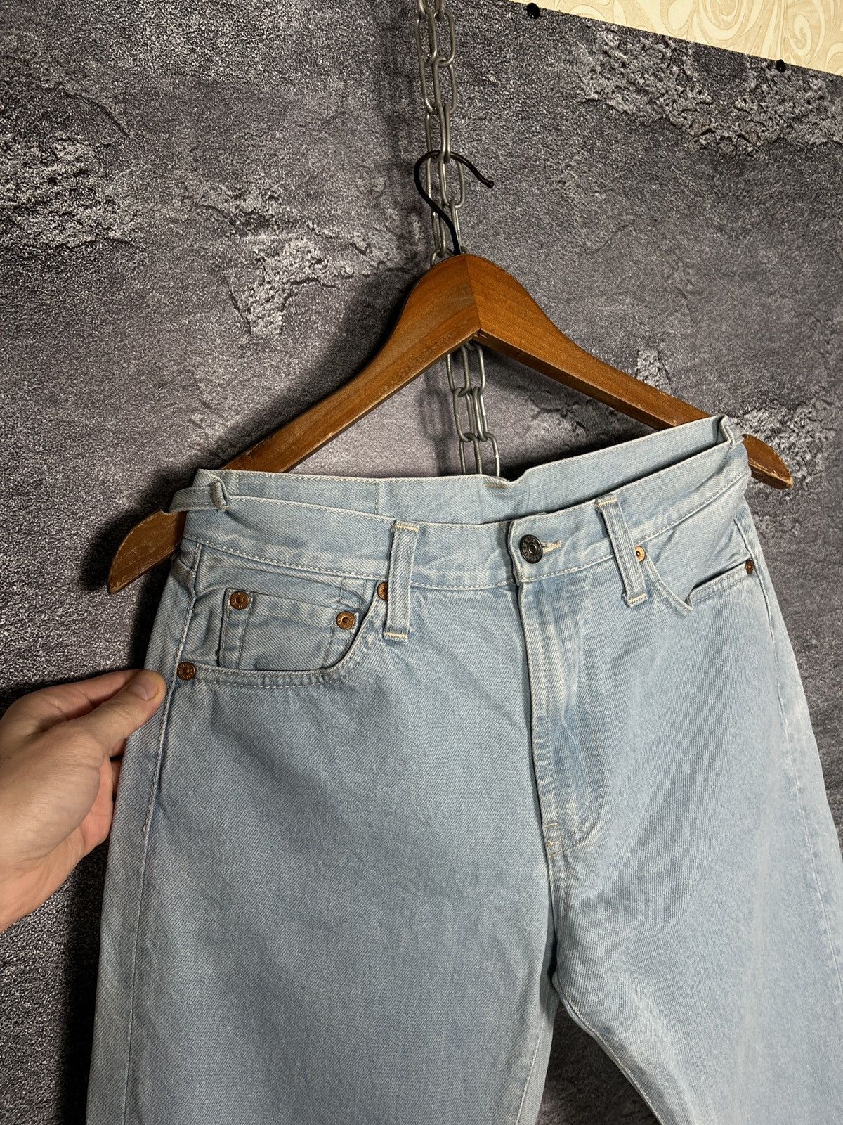 Evisu Vintage Evisu Mom Jeans With Embroidered Logo Size 30 Size 30" / US 8 / IT 44 - 7 Thumbnail