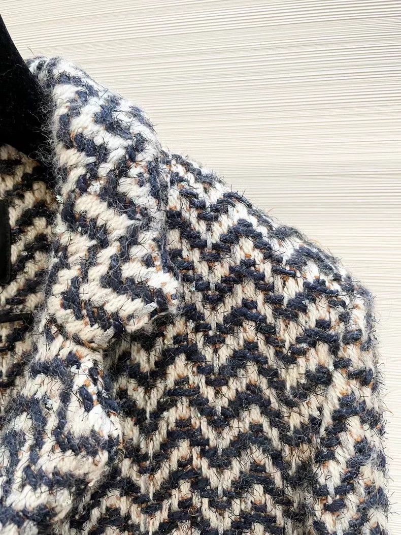 Chanel Chanel Snow series wool tassel jacket Nextarrow-2505 Size XS / US 0-2 / IT 36-38 - 2 Thumbnail