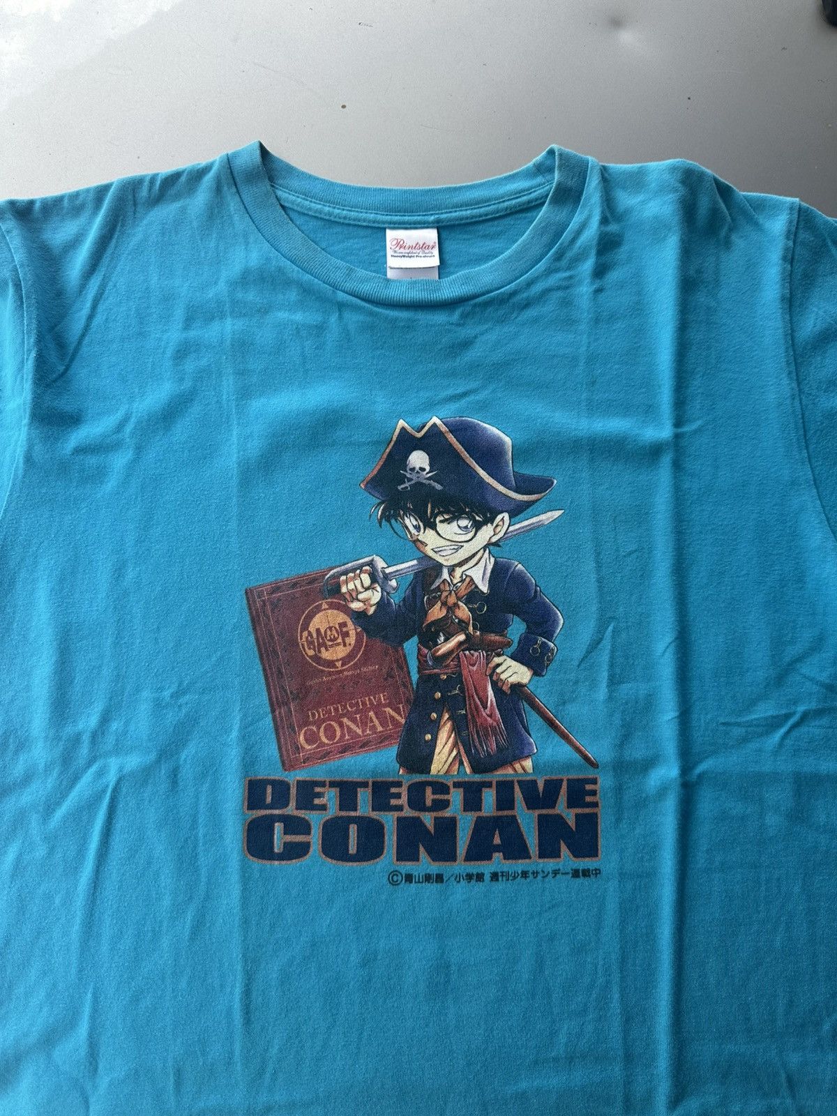 Anime Vintage Detective Conan Anime Gosha Aoyama Manga Tees Size US L / EU 52-54 / 3 - 3 Thumbnail
