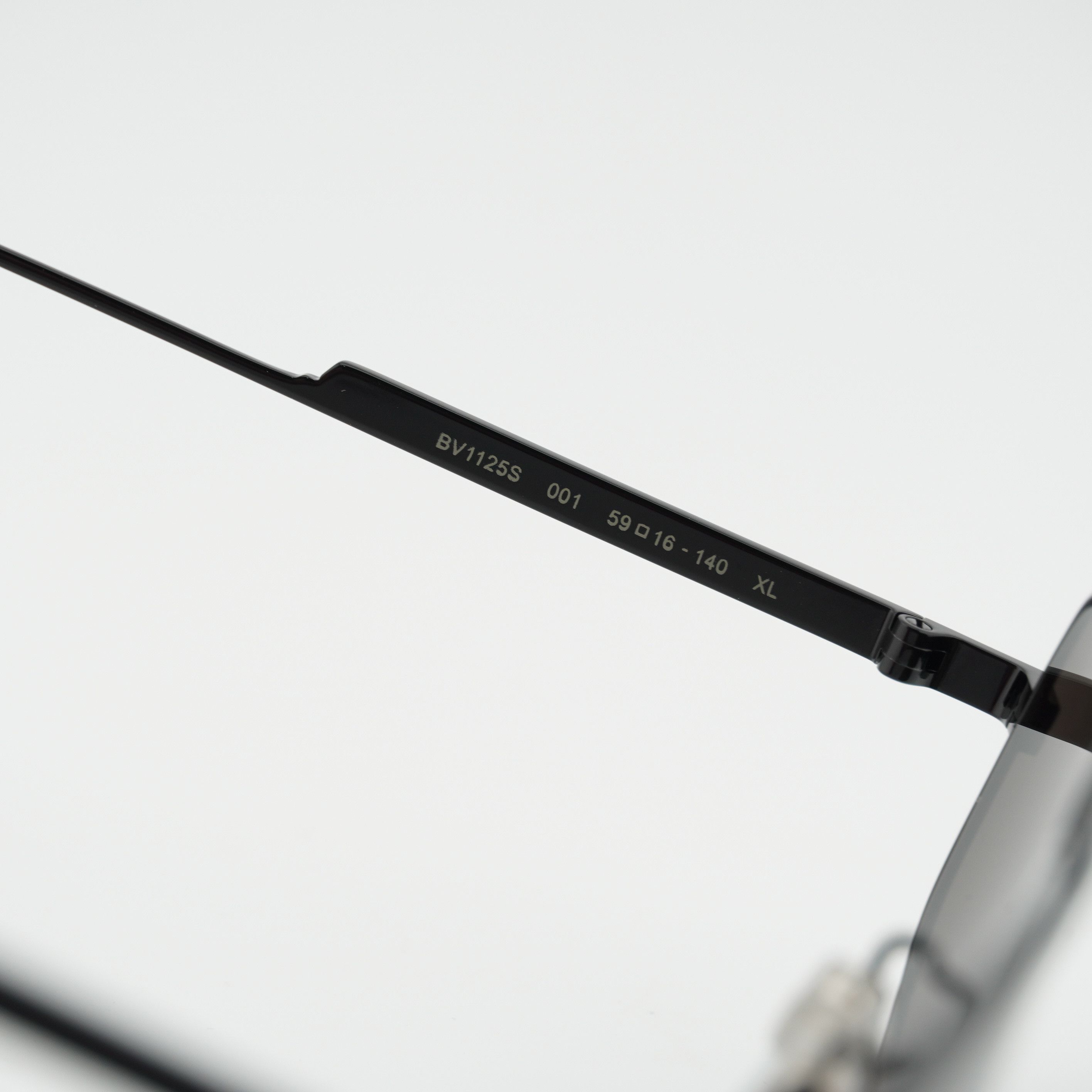 Bottega Veneta Bottega Veneta BV1125S 001 Sunglasses Black Aviator Frame Size ONE SIZE - 9 Thumbnail