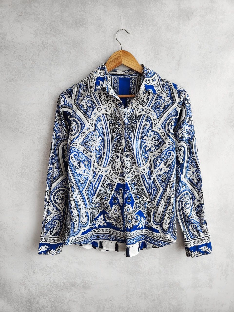 Etro ETRO Paisley Button Up Shirt Womens Multicolor Size M / US 6-8 / IT 42-44 - 1 Thumbnail