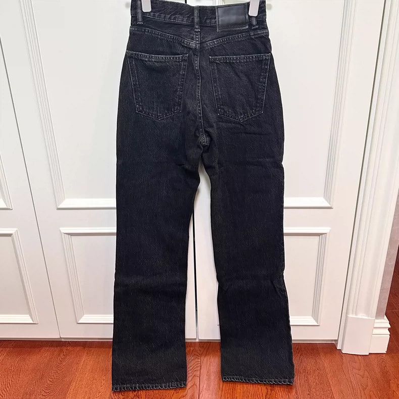 Acne Studios acne studios Black high-waisted jeans 2504-Nextarrow Size US 30 / EU 46 - 3 Thumbnail