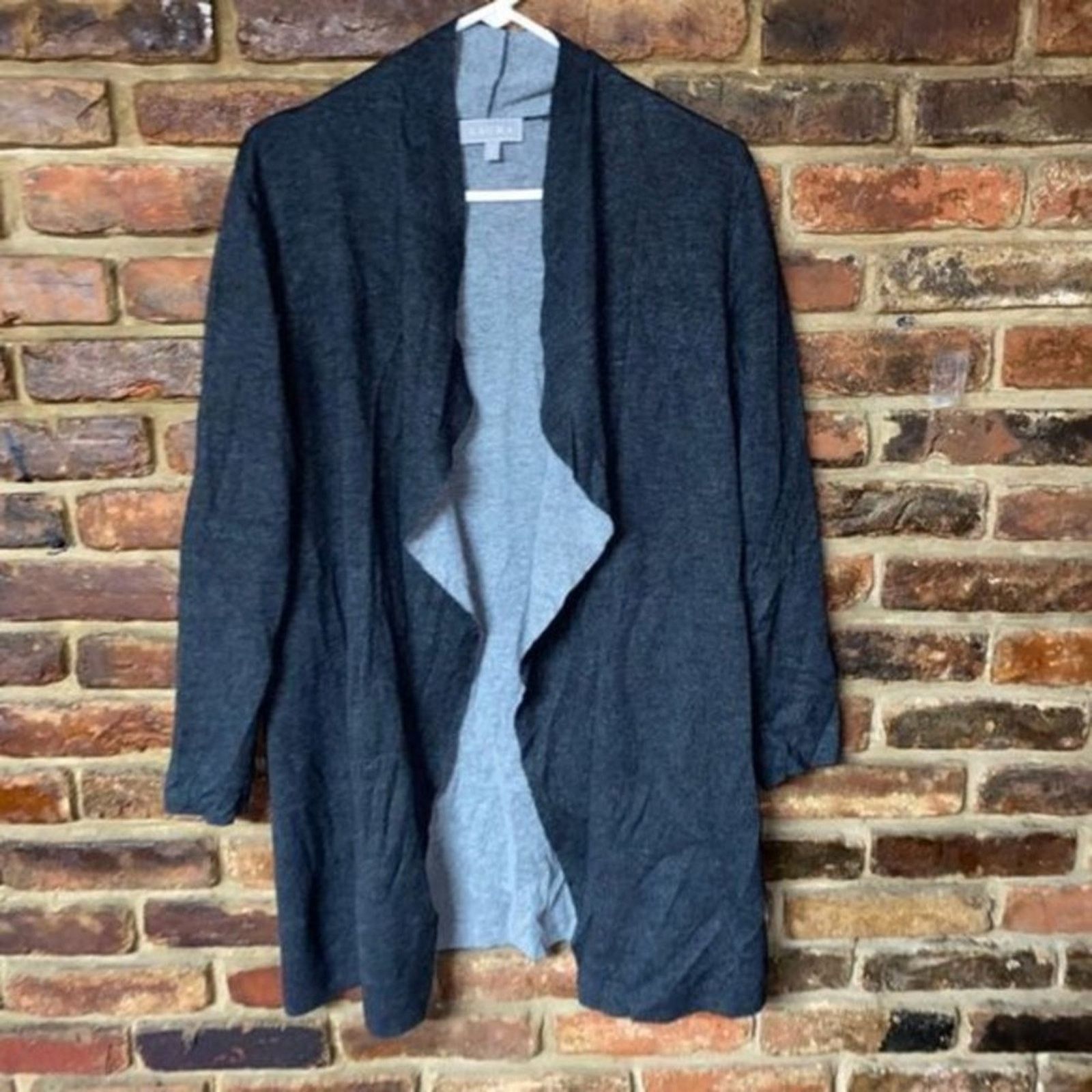 Other Laura Open Front Asymmetrical Cardigan Sweater Medium Size M / US 6-8 / IT 42-44 - 1 Thumbnail