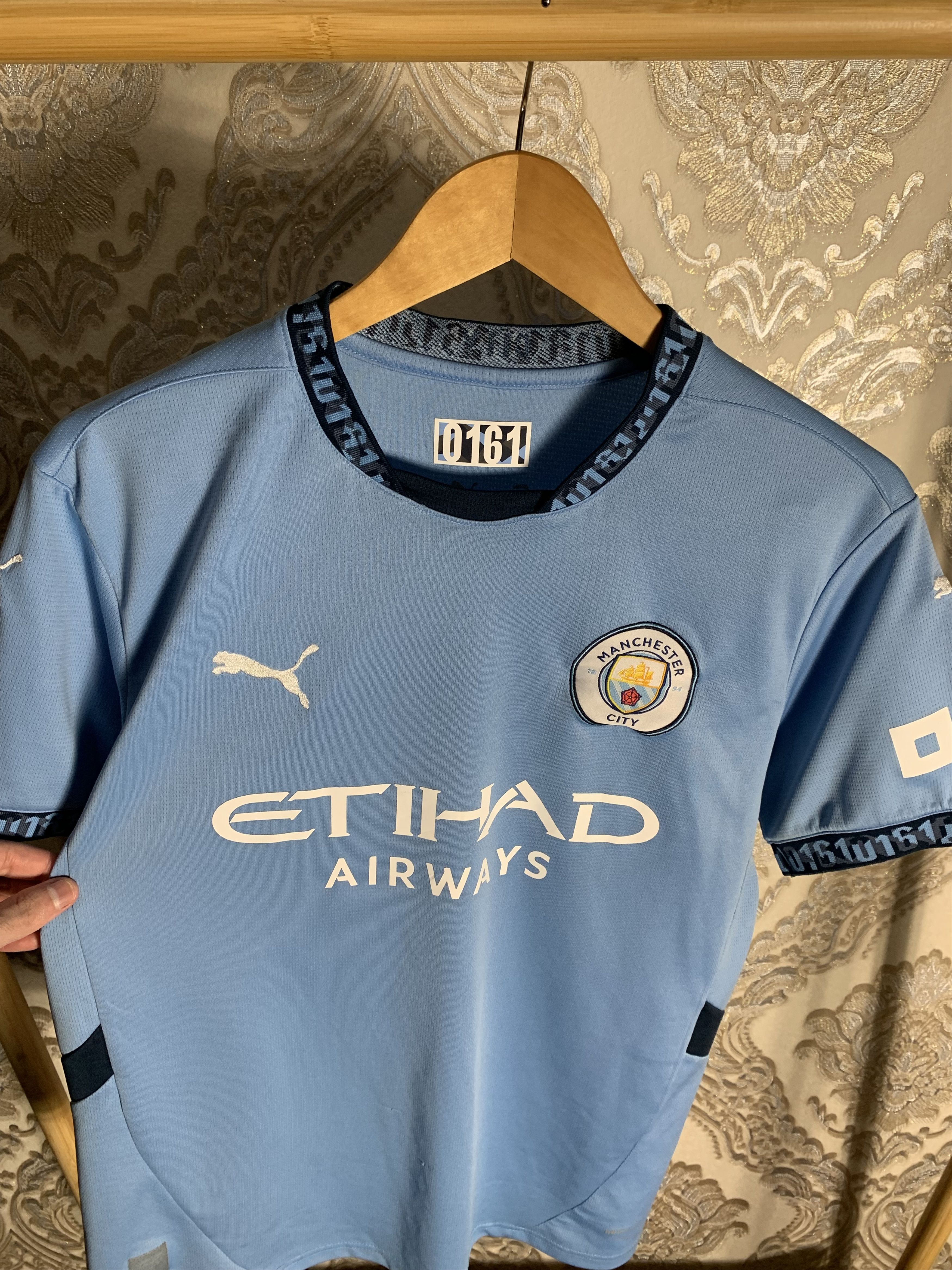Puma VINTAGE PUMA FC MANCHESTER CITY ENGLAND SOCCER JERSEY Y2K Size US M / EU 48-50 / 2 - 2 Thumbnail
