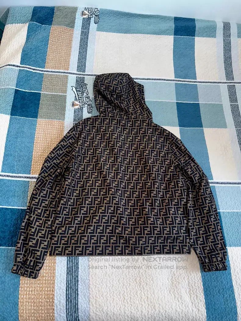 Fendi Fendi Monogram Double F Double Sided Hooded Jacket Size US S / EU 44-46 / 1 - 7 Thumbnail