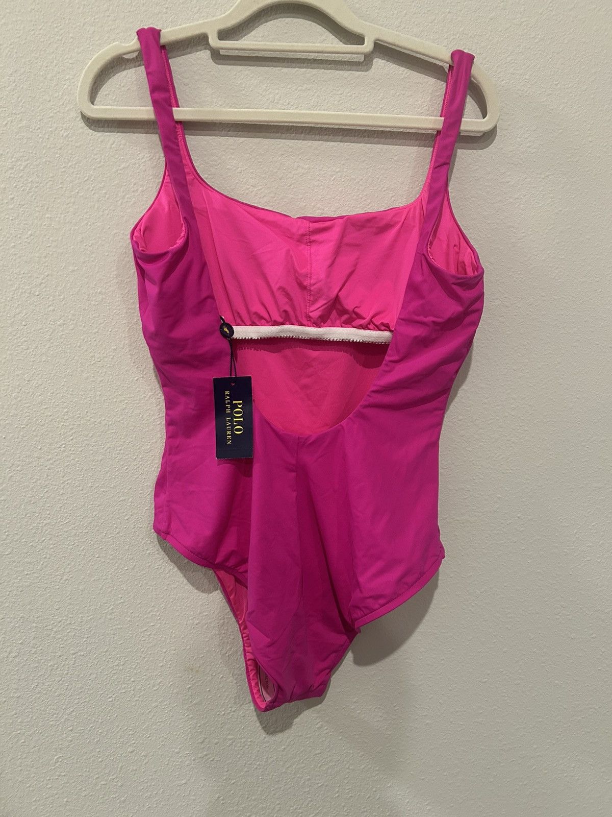 Polo Ralph Lauren Polo one piece pink swimsuit Size L / US 10 / IT 46 - 3 Thumbnail