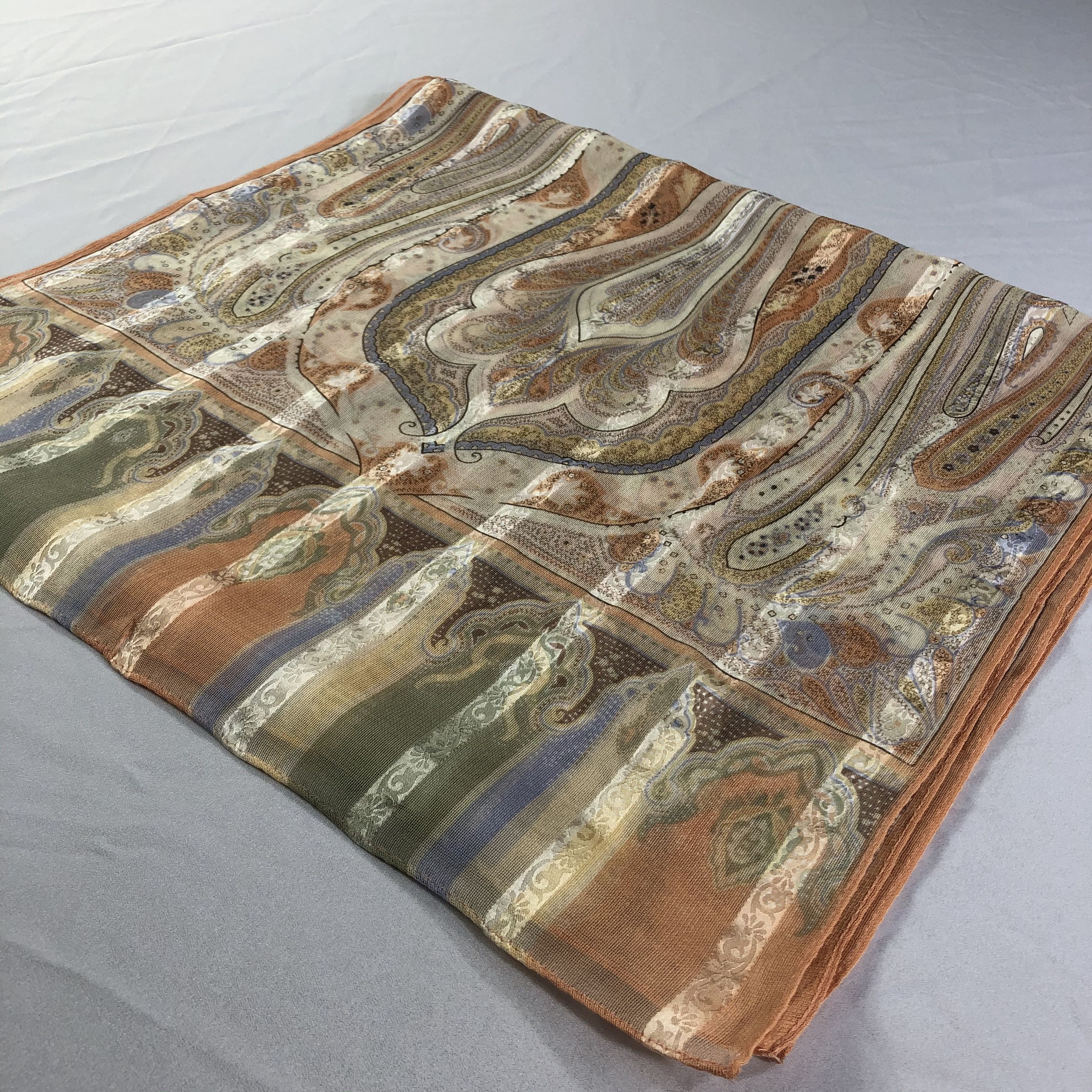 Vintage Vintage Silk Scarf Size ONE SIZE - 4 Thumbnail