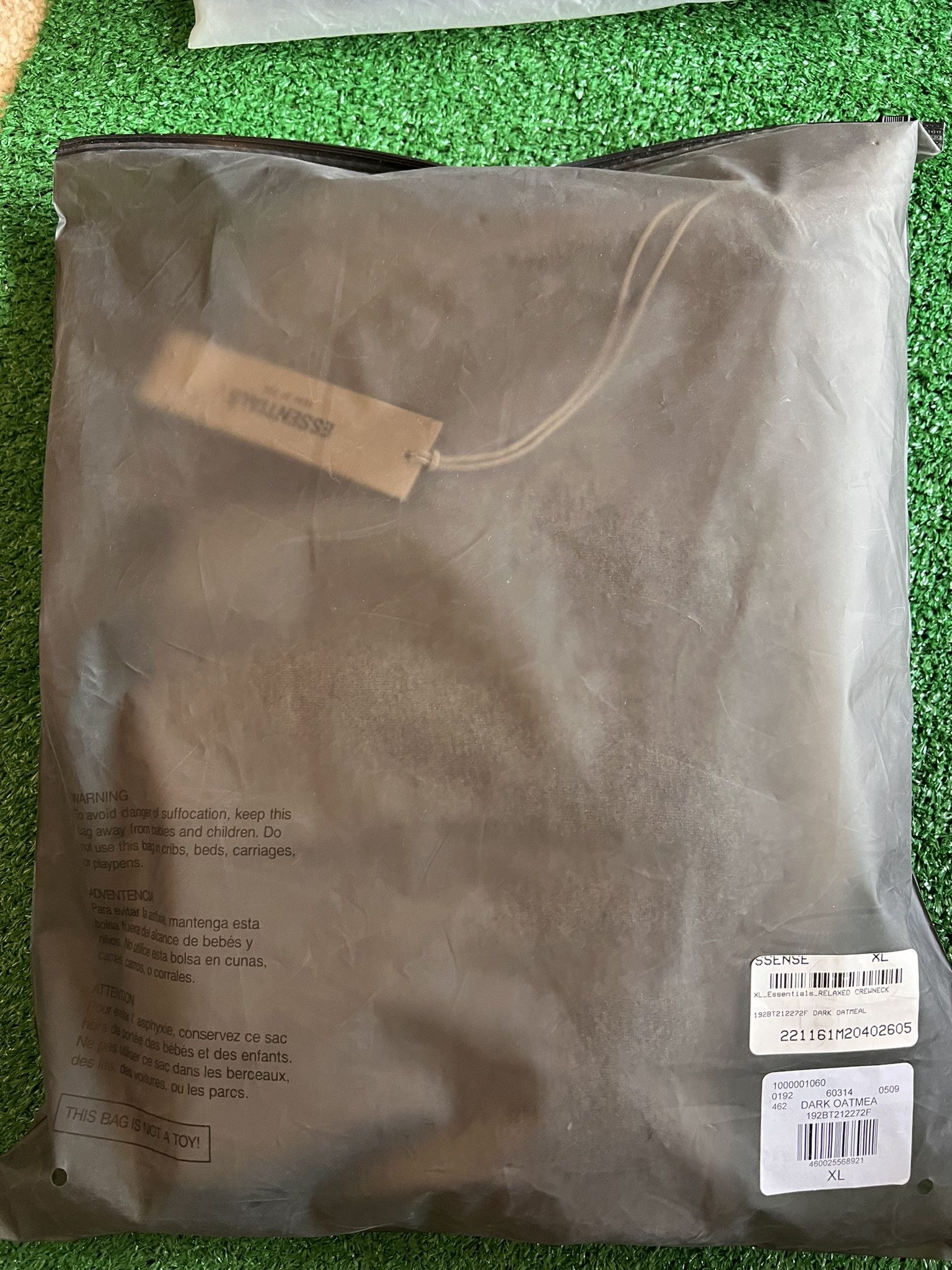 Essentials Fear of God Essentials Relaxed Crewneck (SS22) Dark Oatmeal Size US XL / EU 56 / 4 - 4 Thumbnail