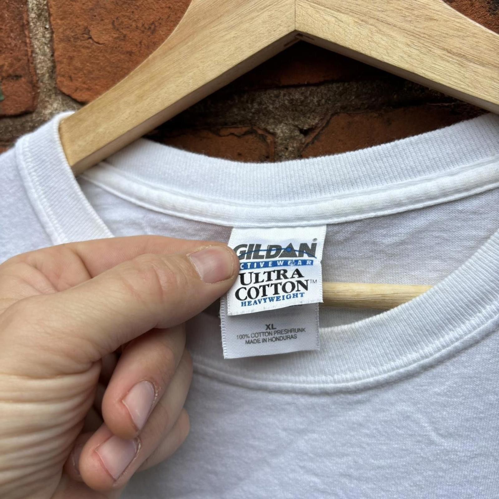 Gildan Vintage Hamilton tiger cats Toronto argonauts t shirt 00s XL Size US XL / EU 56 / 4 - 5 Thumbnail