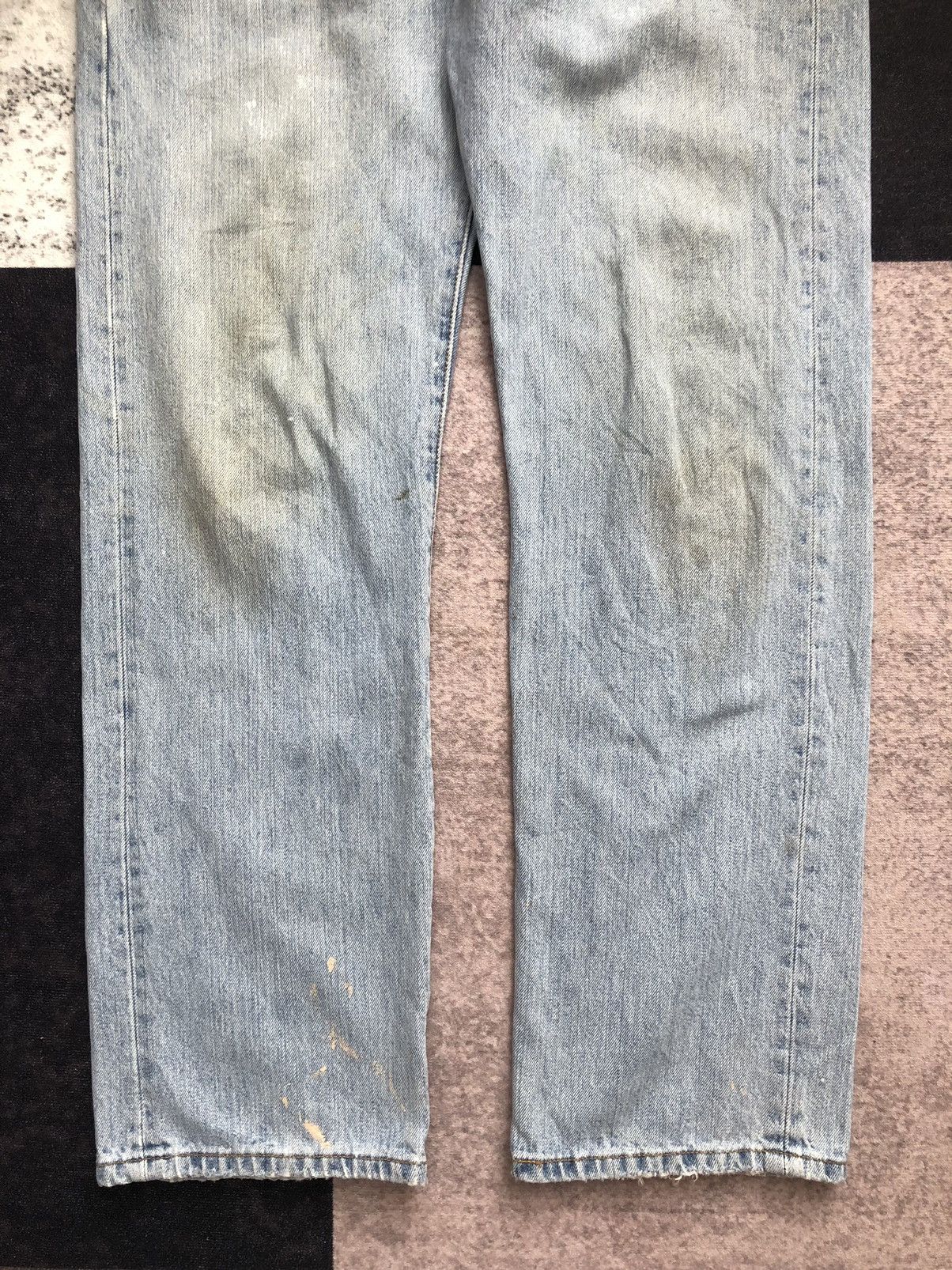 Levi's Vintage Levi's 501 Rusty Light Blue Jeans Size US 34 / EU 50 - 4 Thumbnail