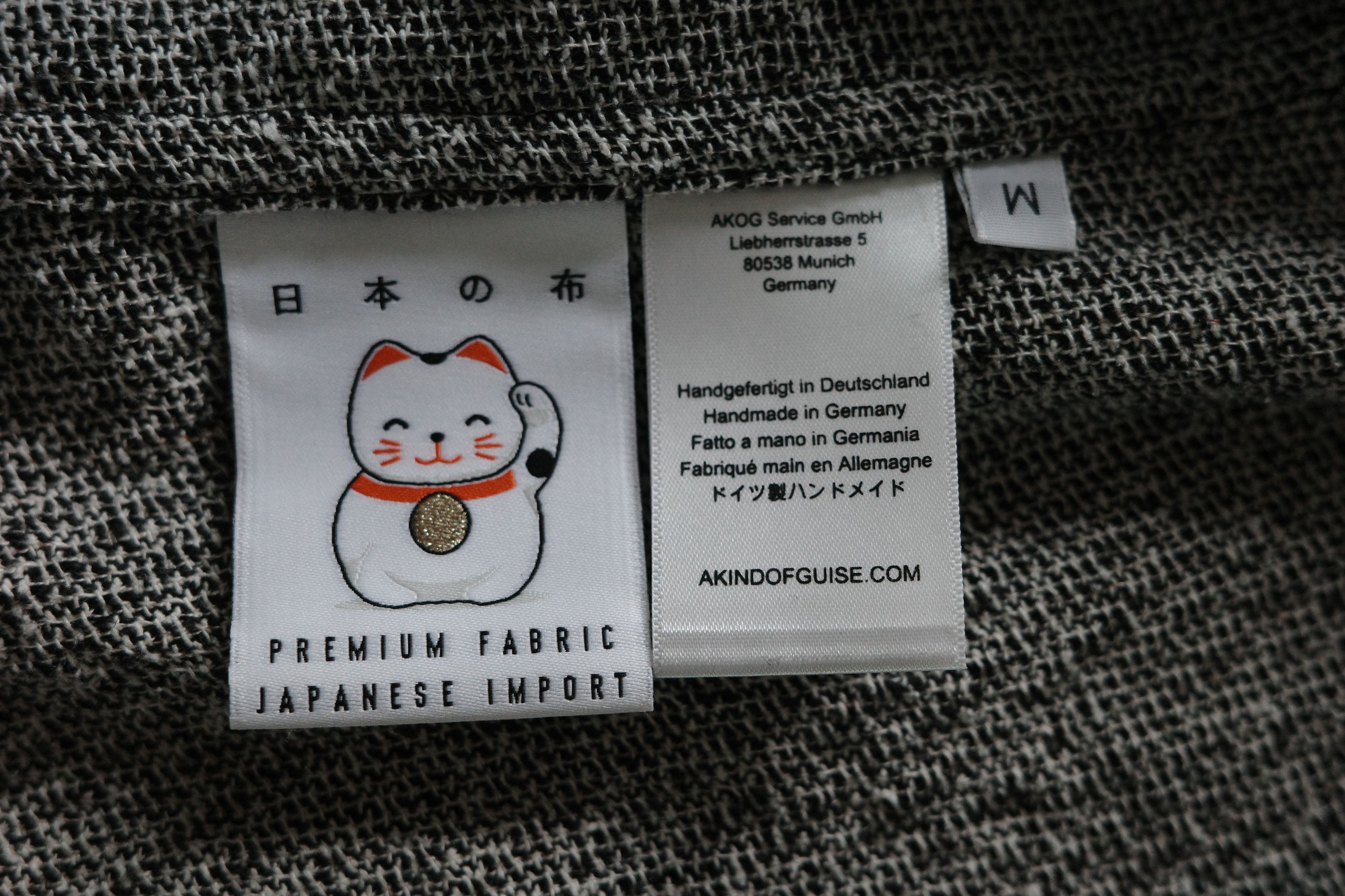 A Kind Of Guise Gioia Shirt - salt and pepper Size US M / EU 48-50 / 2 - 12 Thumbnail