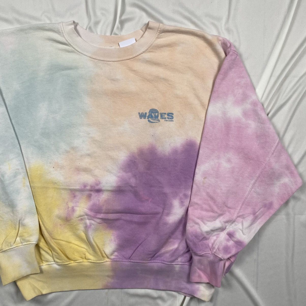 Billabong Billabong Waves Tiedye Boxy Oversize Crewneck Size M / US 6-8 / IT 42-44 - 2 Thumbnail