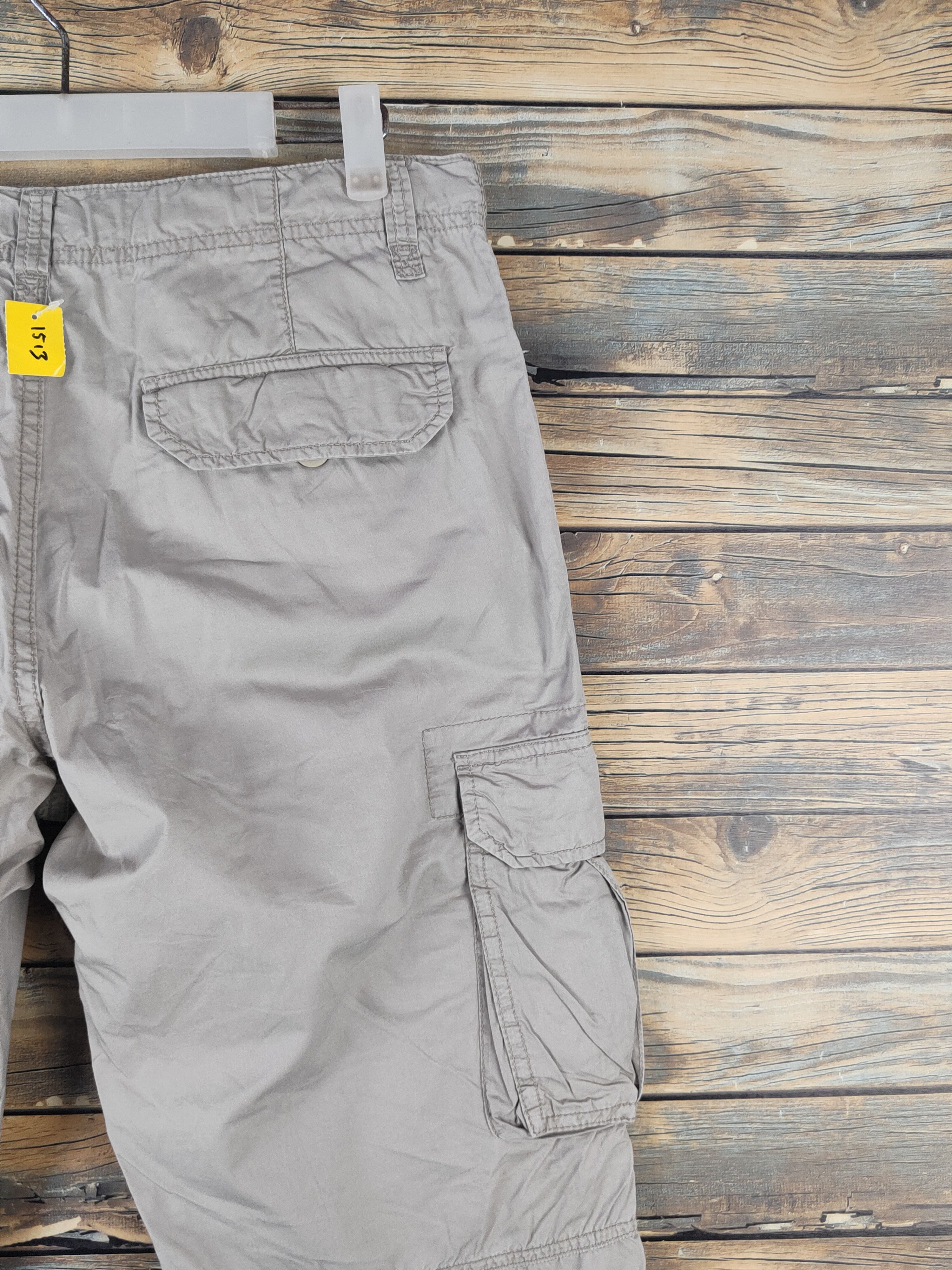 Japanese Brand DL Uniqlo Ivory Multipocket Tactical Cargo Pants #1513 Size US 32 / EU 48 - 10 Thumbnail