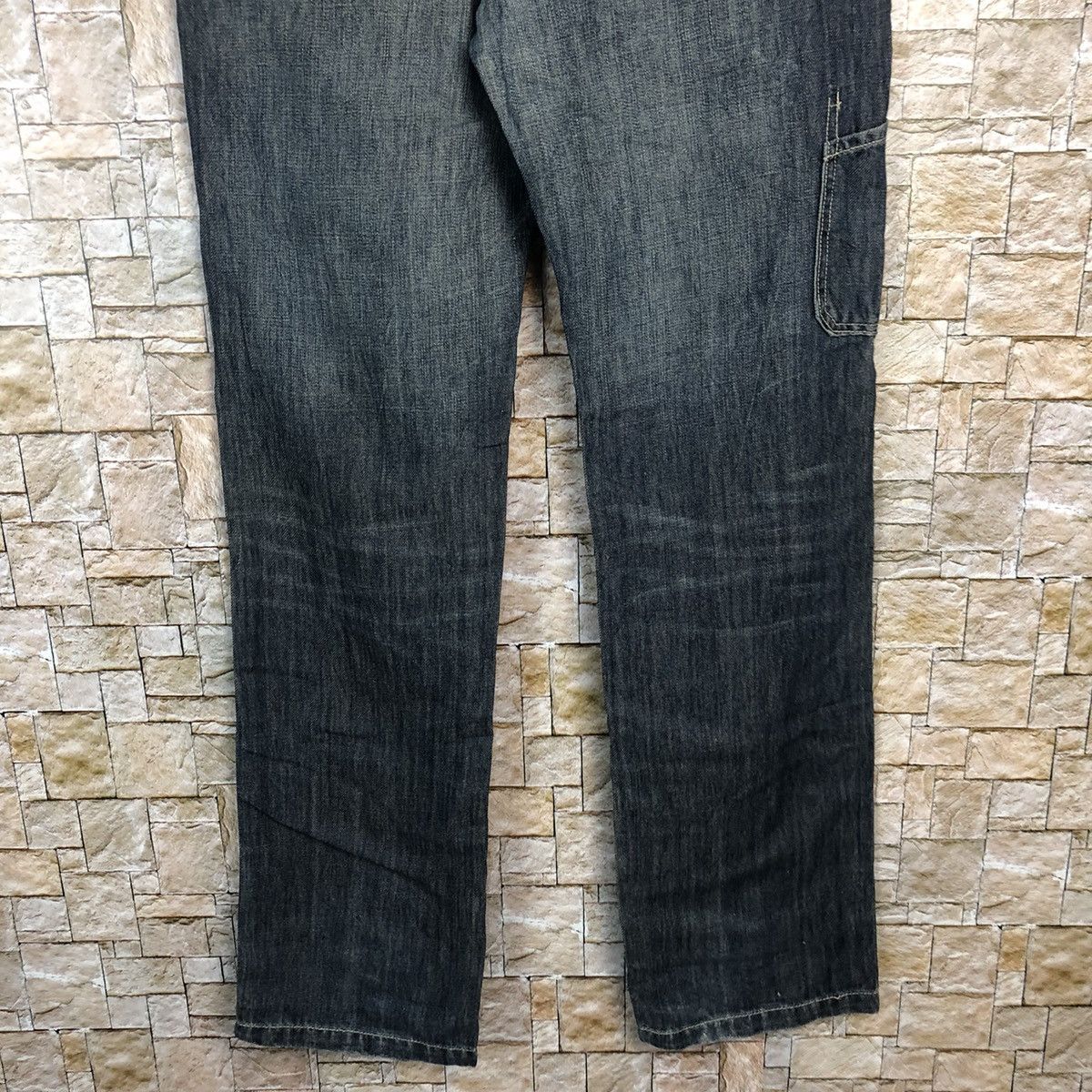 Gap Gap vintage faded denim Blue Jeans #A326 Size US 35 - 17 Thumbnail