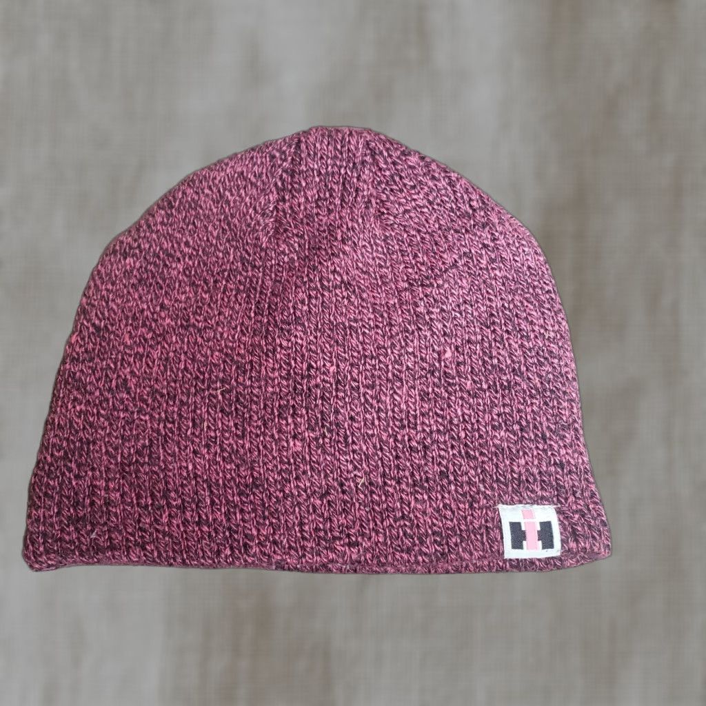 Vintage International Harvester Pink Logo Beanie Hat Unopened Box Unisex Adults One Size Pink Hat Beanie Vintage No Mens Women s Girls Boys Size ONE SIZE - 1 Thumbnail