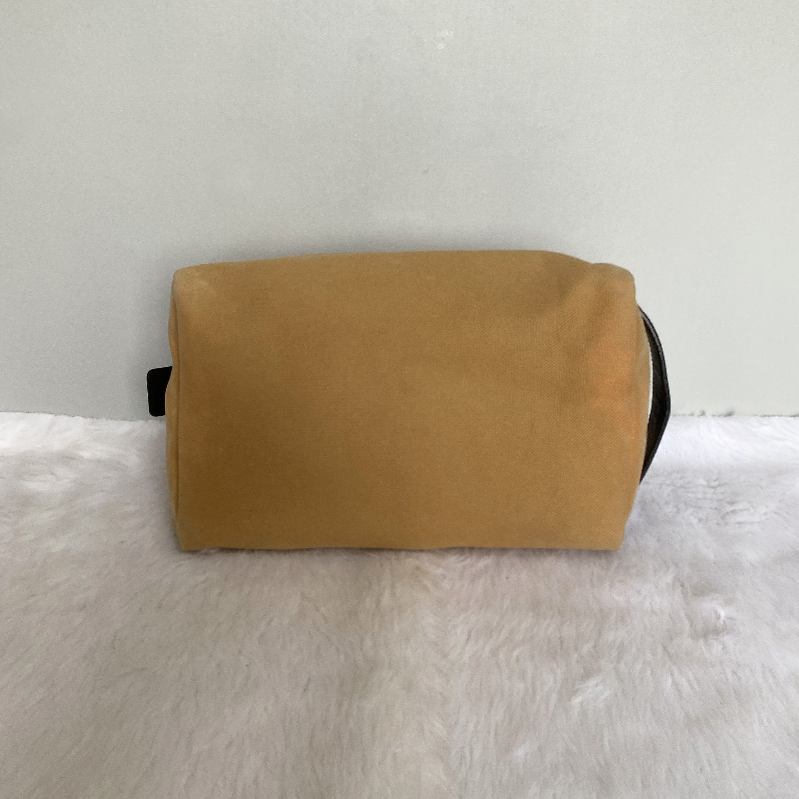 Gucci × Vintage GUCCI Vintage Brown Canvas Toiletry Clutch Bag Size ONE SIZE - 5 Thumbnail