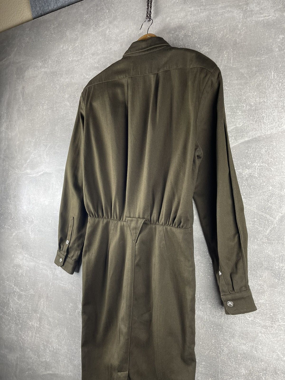 Thierry Mugler Thierry Mugler Jeans Vintage Structured Military Shirt Dress Size M / US 6-8 / IT 42-44 - 7 Thumbnail