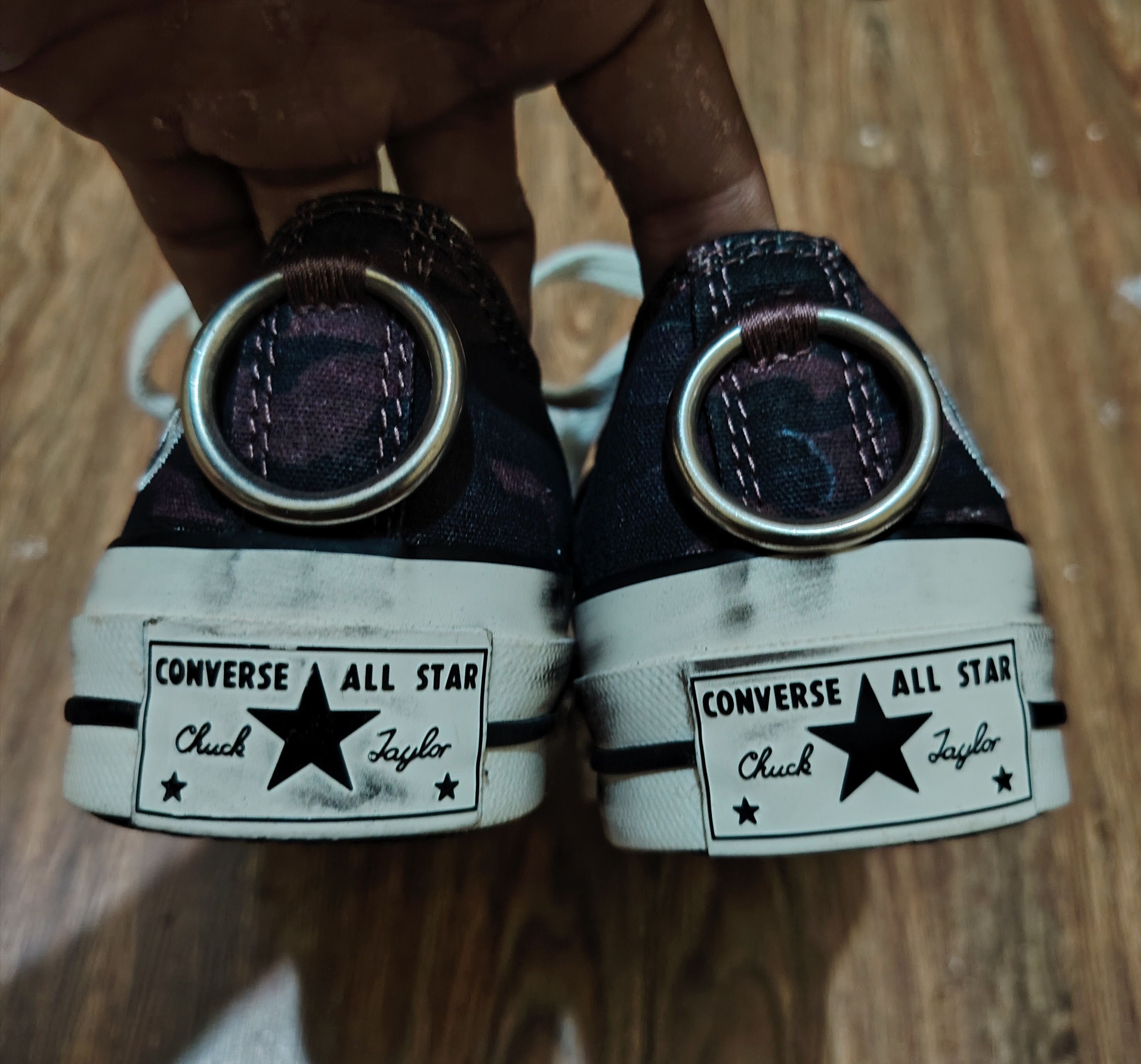 Converse × Undercover UNDERCOVER - CONVERSE - Purple Camo Print Sneakers Size US 5 / EU 37 - 8 Thumbnail
