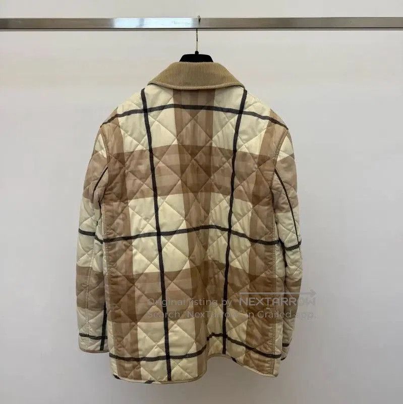 Burberry Burberry Color-Block Quilted Women's Jacket. Size L / US 10 / IT 46 - 2 Thumbnail