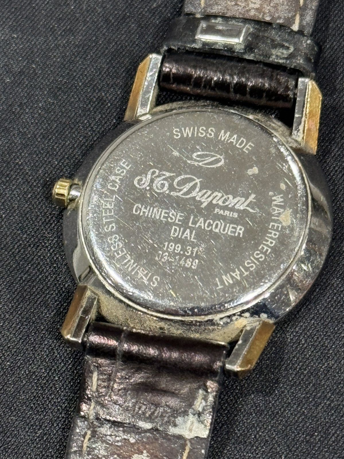 S.T. Dupont ST Dupont Unisex Watch Blue Gold plated Size ONE SIZE - 12 Thumbnail
