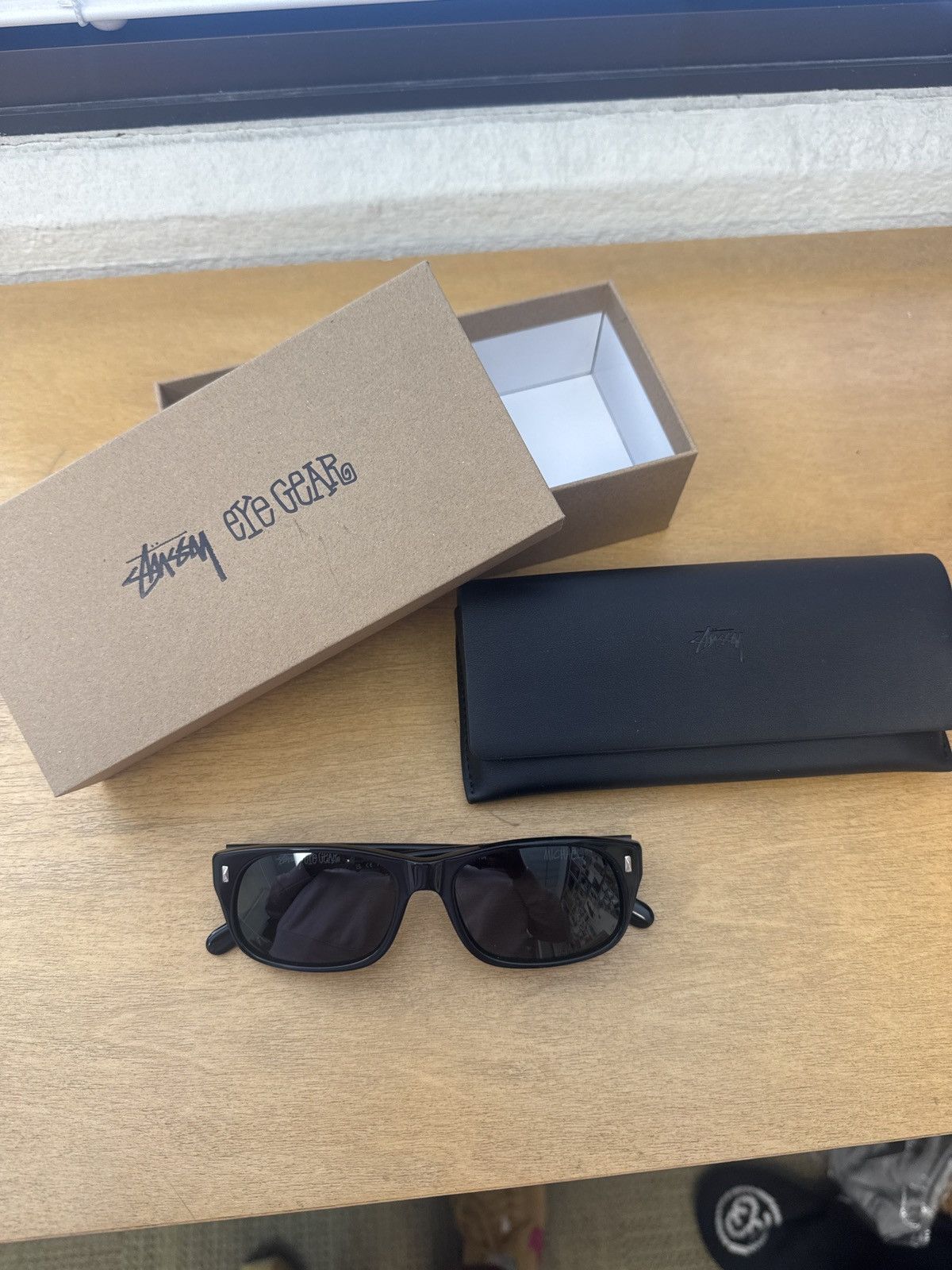 Stussy Michael sunglasses black Size ONE SIZE - 2 Thumbnail