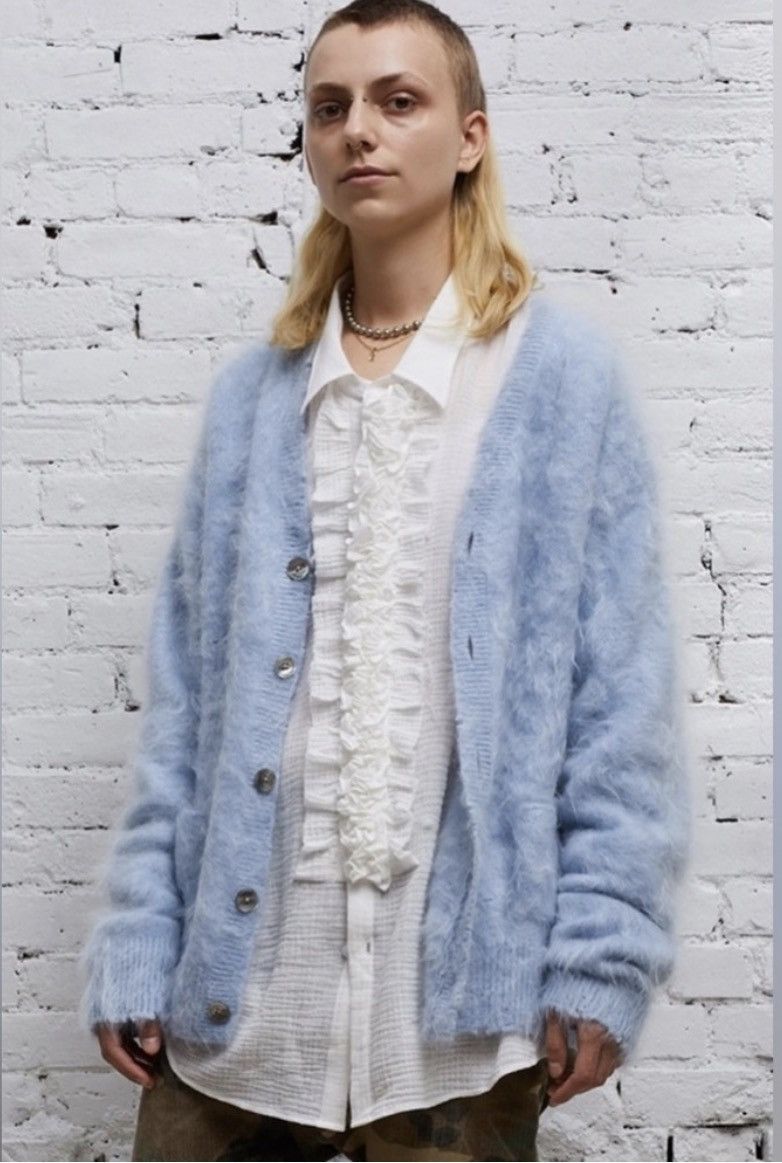 R13 Japanese Brushed Cashmere Cardigan medium Size M / US 6-8 / IT 42-44 - 1 Thumbnail