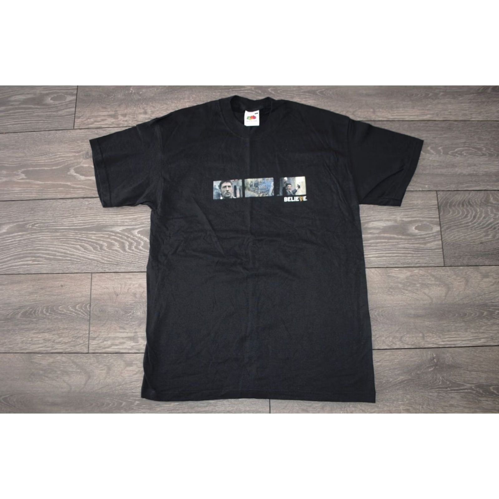 Fruit Of The Loom VINTAGE Guinness Believe Tee Black T-Shirt 2002 Fruit of the Loom Mens Large Size US L / EU 52-54 / 3 - 6 Thumbnail