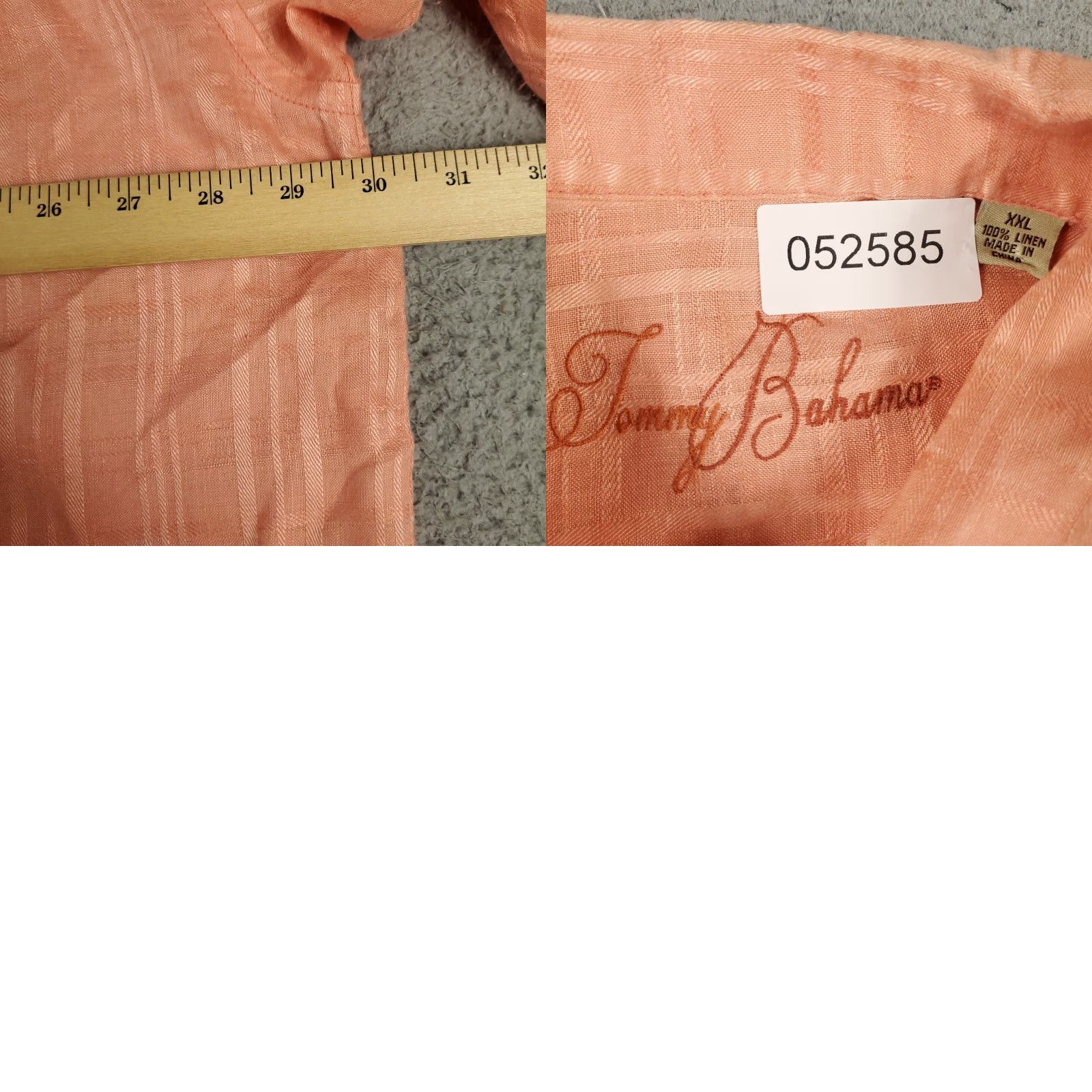 Tommy Bahama Tommy Bahama Shirt Mens 2XL Pink Striped Linen Button-Up Short Sleeve Shirts Mens 2XL Pink Striped Linen Button-Up Short Sleeve Size US XXL / EU 58 / 5 - 8 Thumbnail