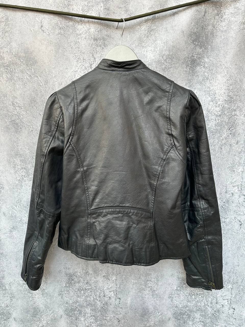 Levi's Vintage Clothing Levi's Black Leather Biker Jacket Quilted Lining Vintage 00s Size M / US 6-8 / IT 42-44 - 3 Thumbnail